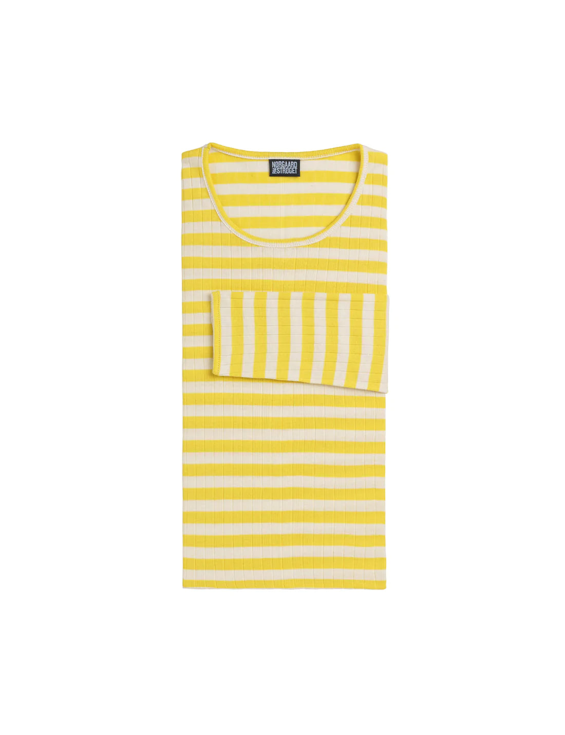 101 BLUSE GUL/ECRU