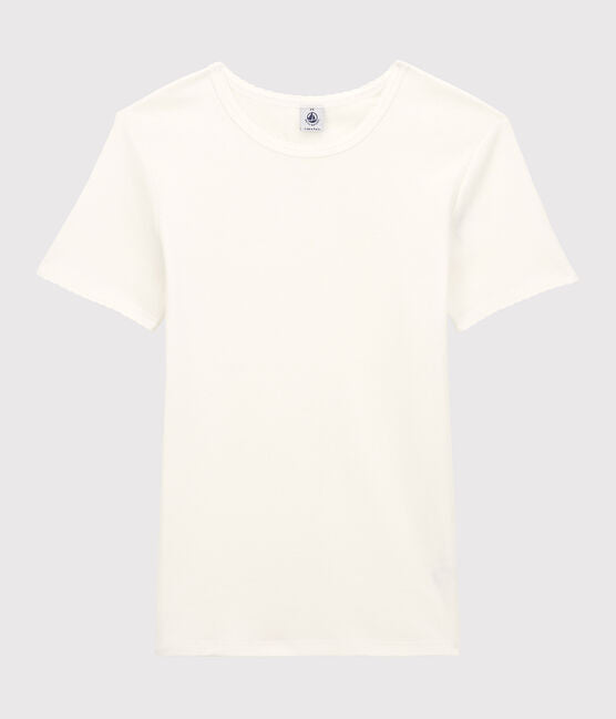 blonde SS tee hvid Petit Bateau