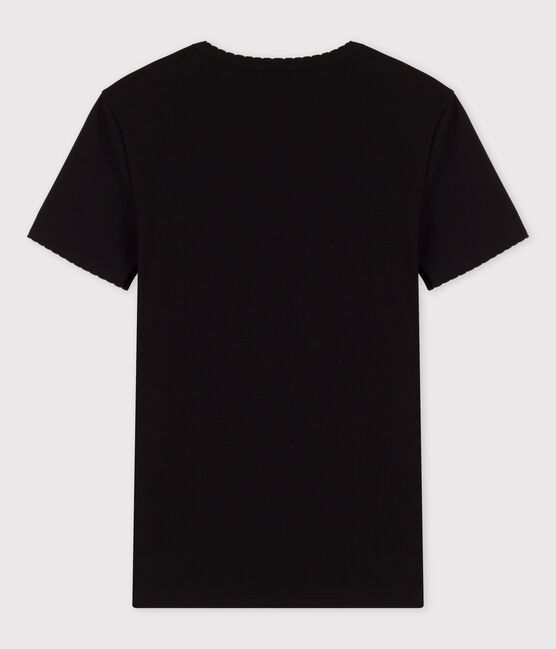 blonde SS tee sort Petit Bateau