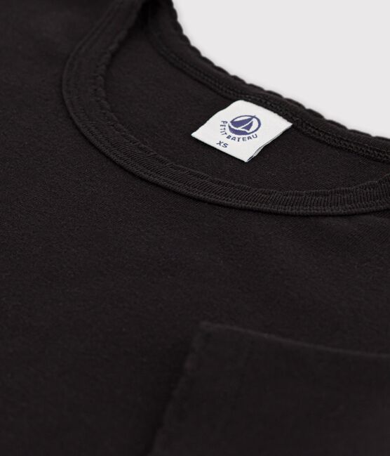 blonde SS tee sort Petit Bateau