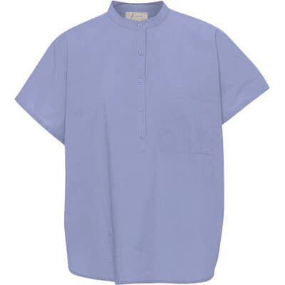 FRAU-COLOMBO-SKJORTE-BLUSE-ØKOLOGISK-BOMULD-BABYLAVENDER