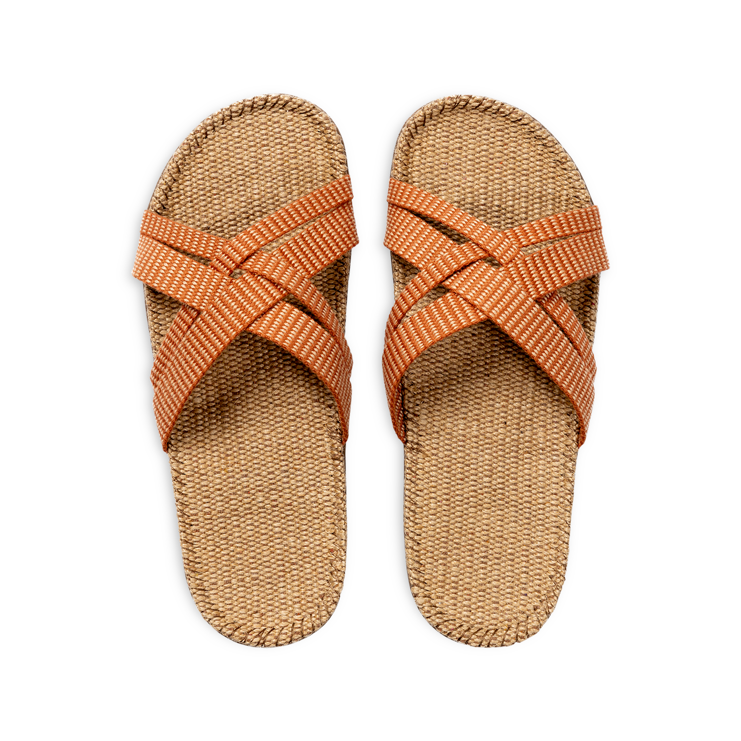 shangies sandal shangies damesandal orange stripes