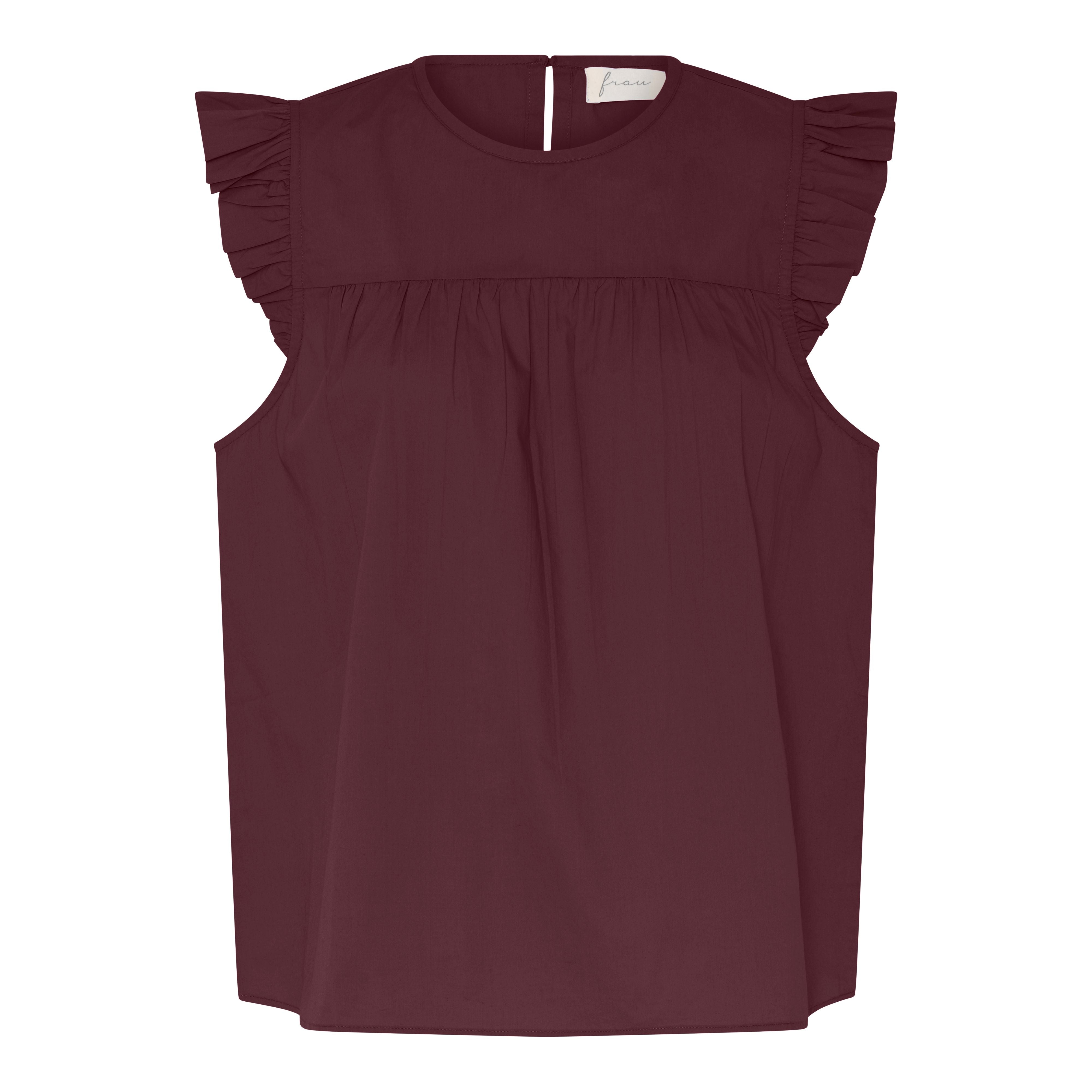 Frau Stockholm top Red Mahogany