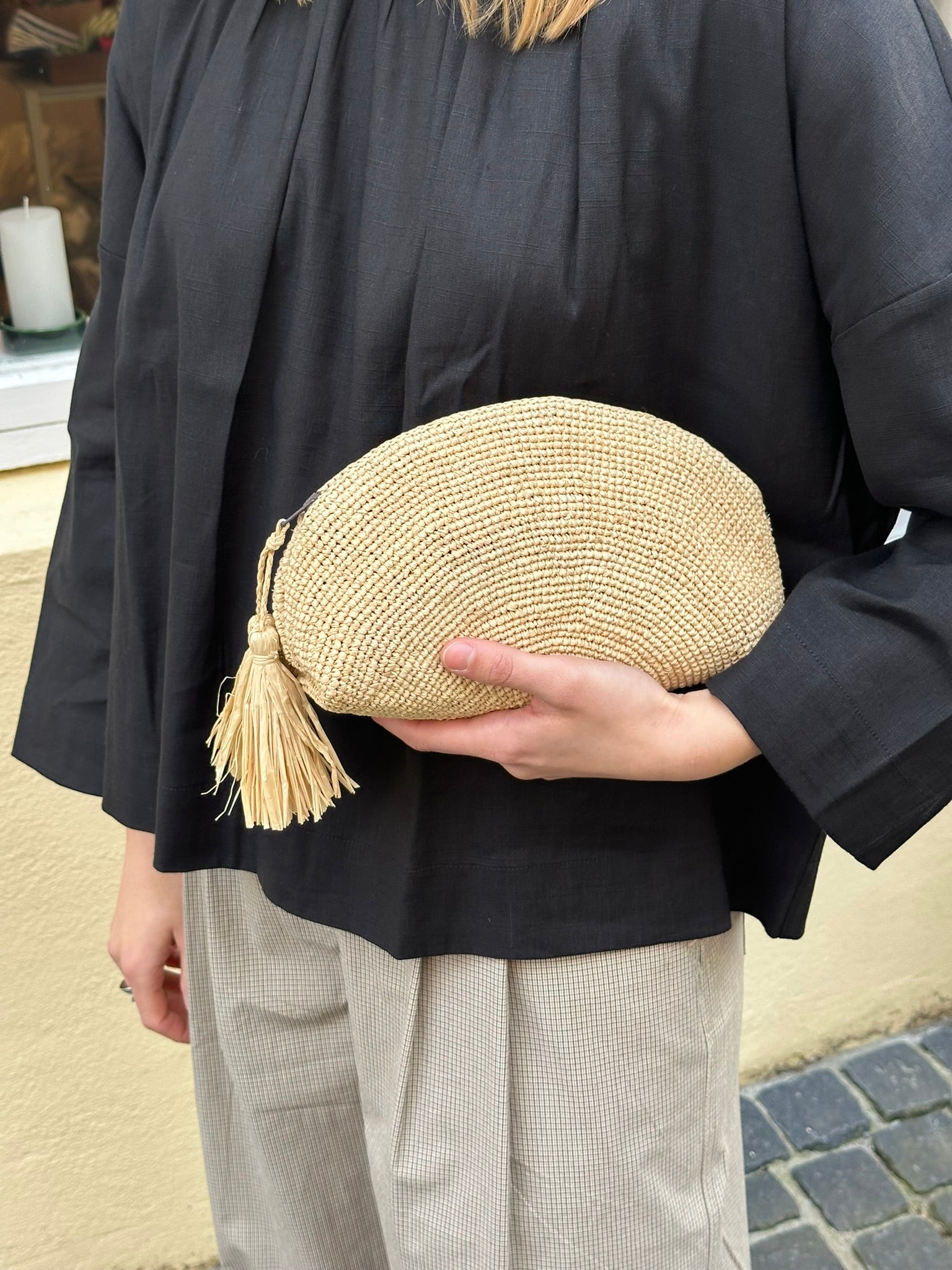 Flet clutch Naturel