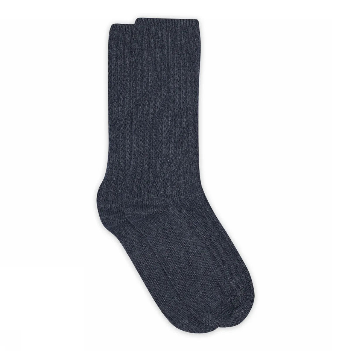 MP Bess long socks Dark denim melange