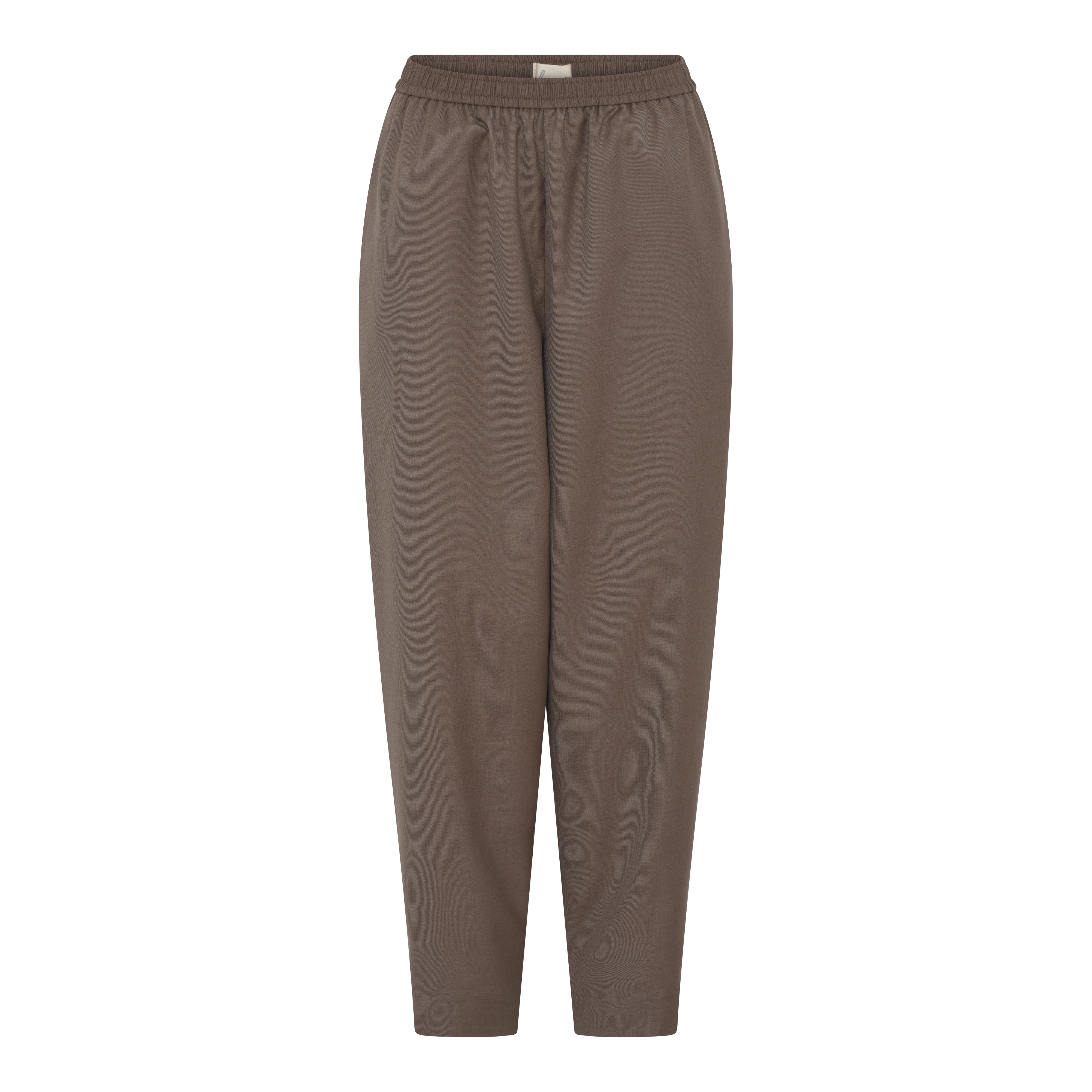 Frau Oslo wool ankle pant walnut