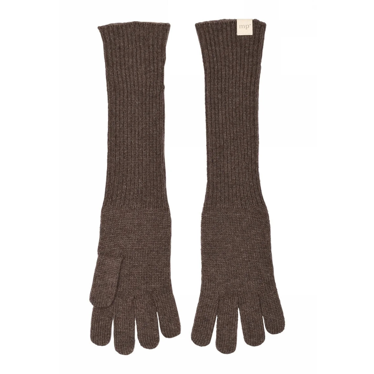 MP Trondheim long fingervanter Brown melange
