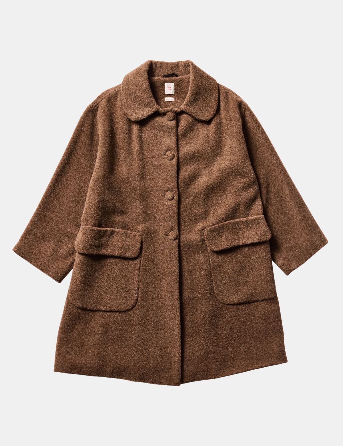 Mati Mati Astrid long coat brun
