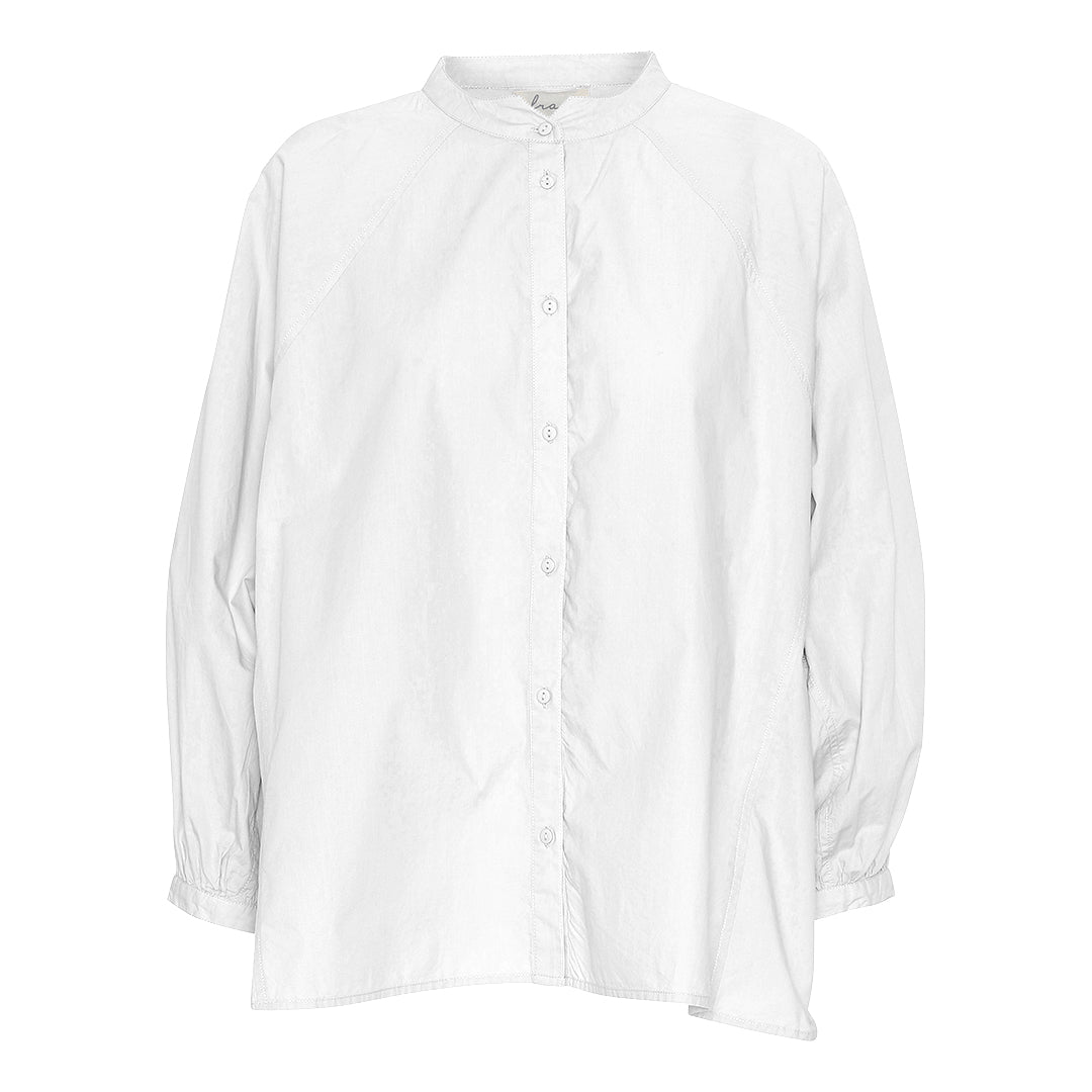 Frau Tokyo ls short shirt hvid
