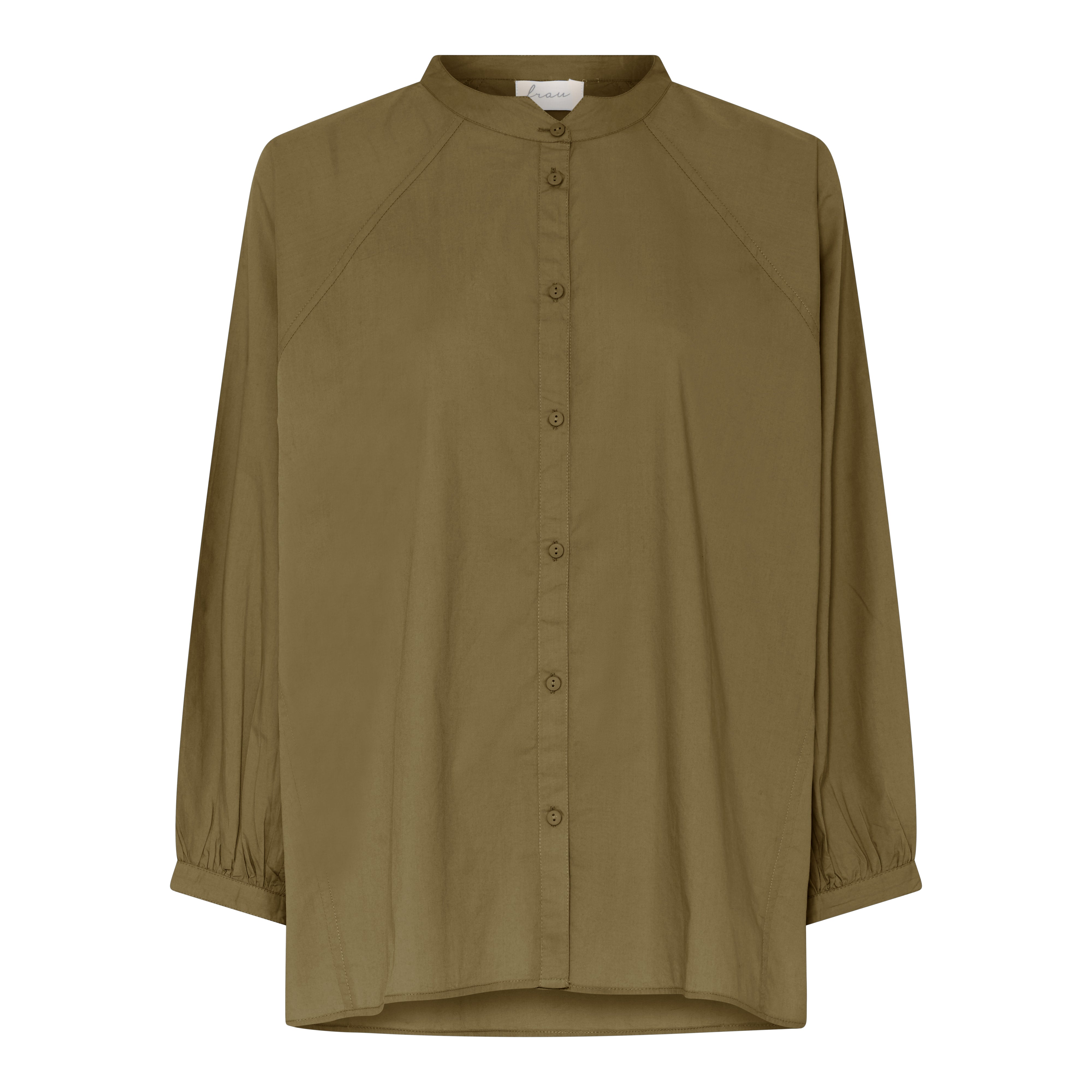 Frau Tokyo ls short shirt Military Olive