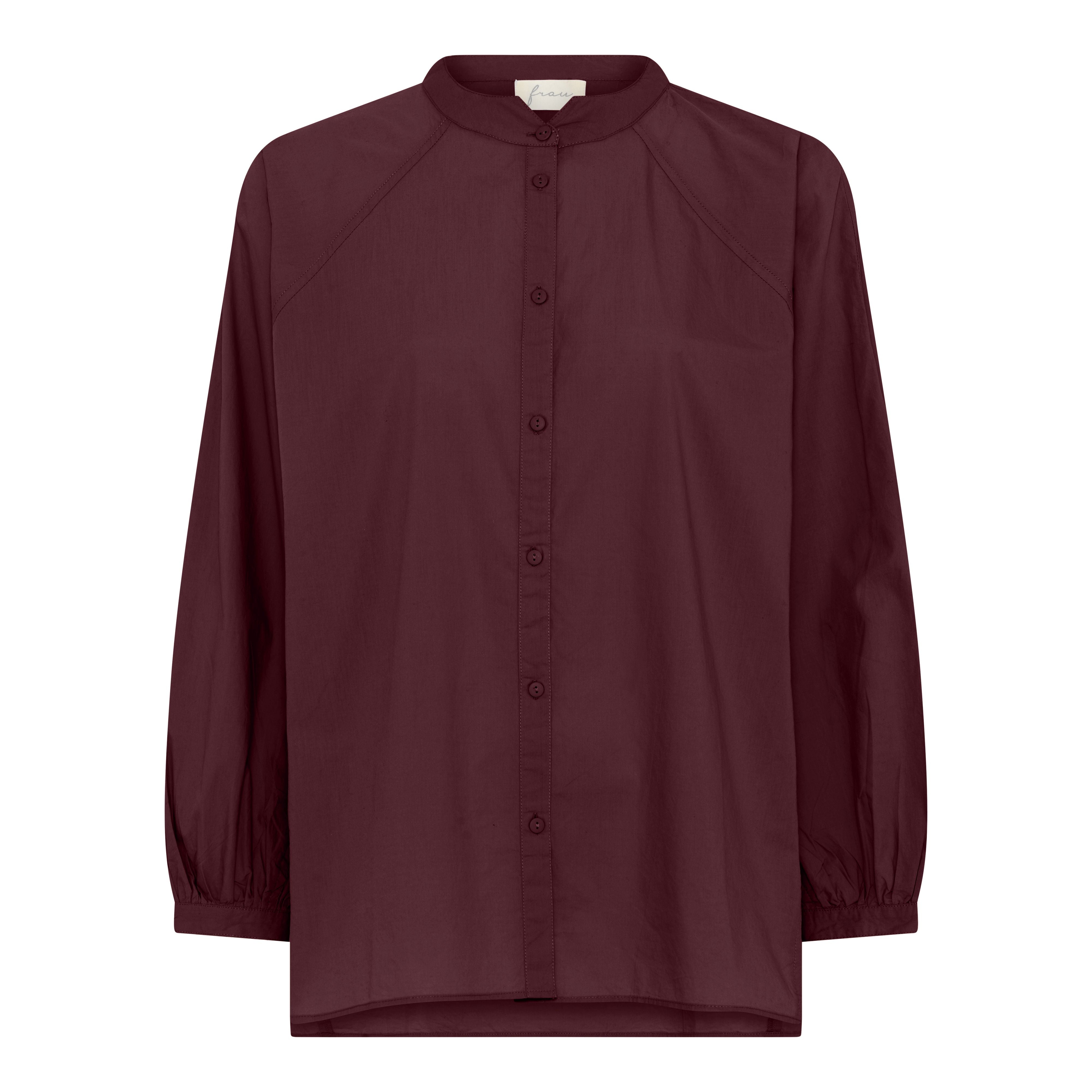 Frau Tokyo ls short shirt Red Mahogany