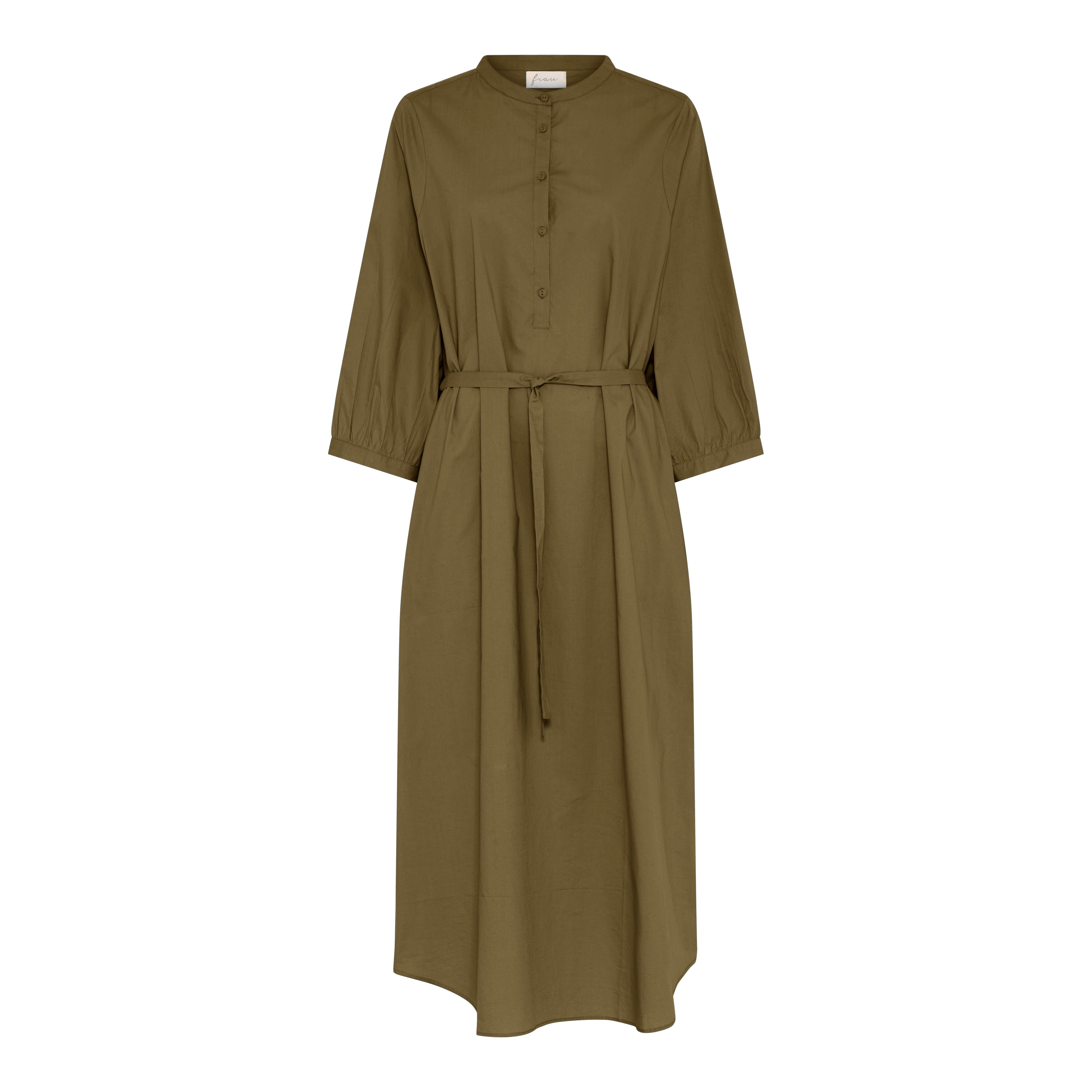 Frau Madrid dress Military Olive