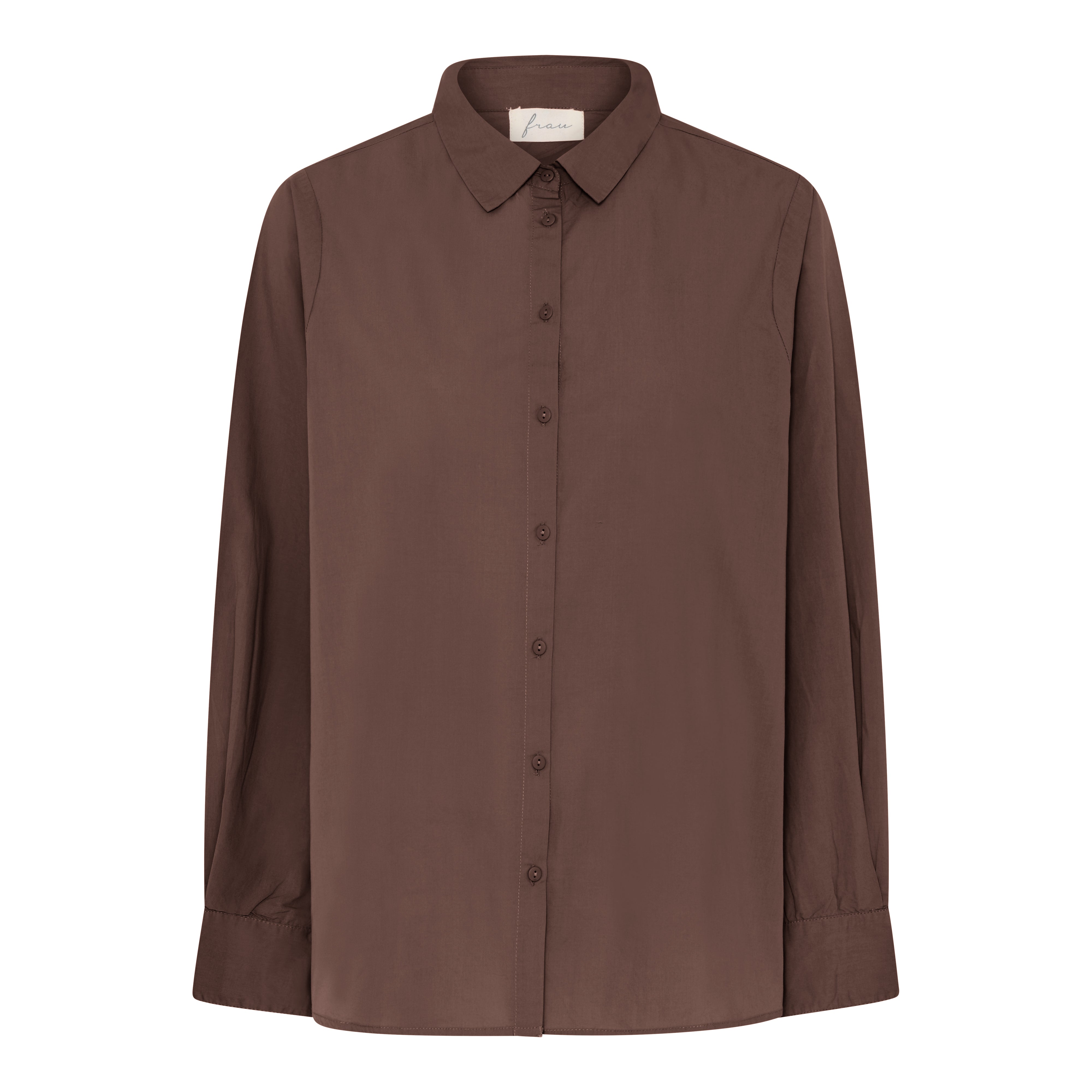 Frau Dhaka ls shirt coffee quartz