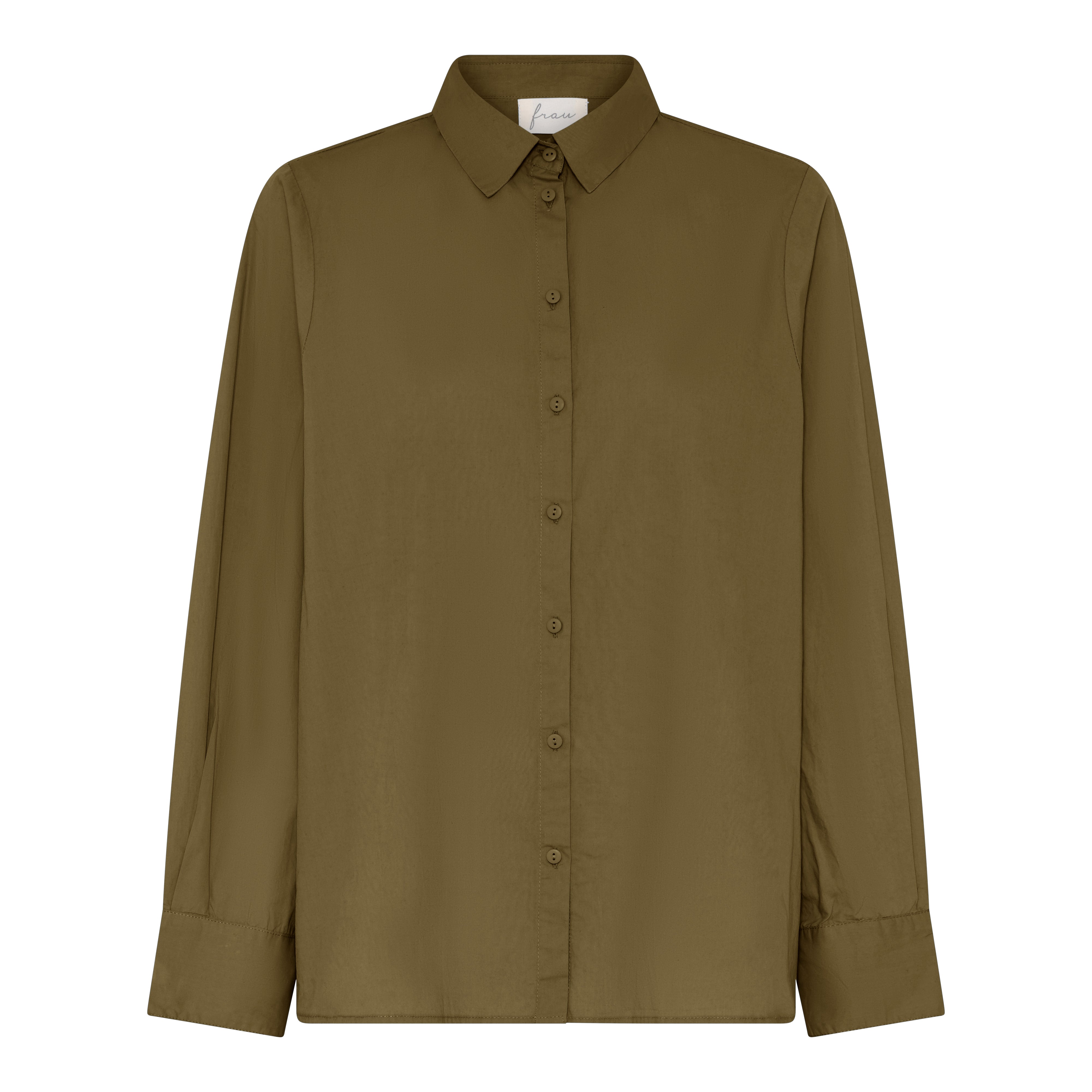 Frau Dhaka ls shirt Military Olive