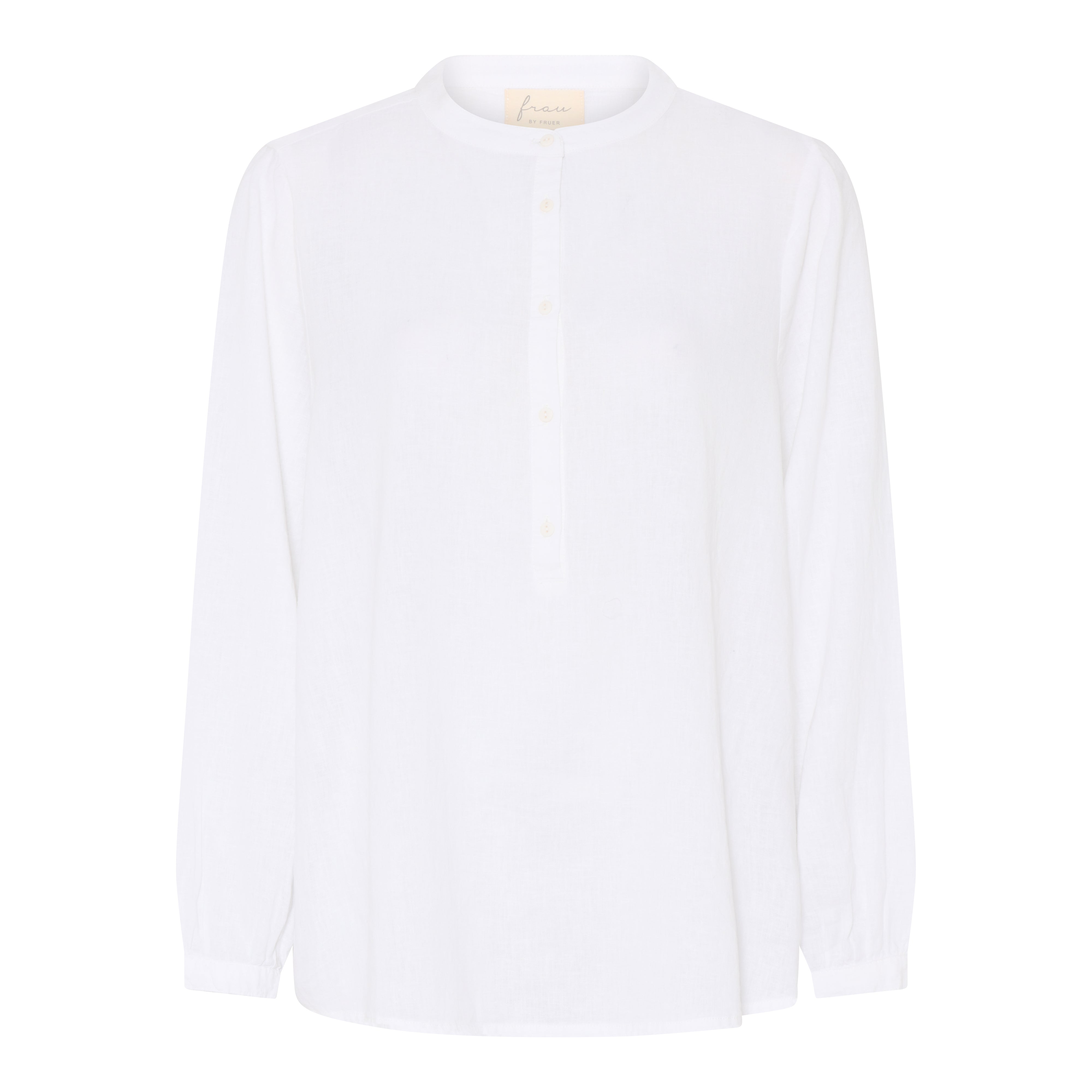 Frau Madrid linen shirt Bright white