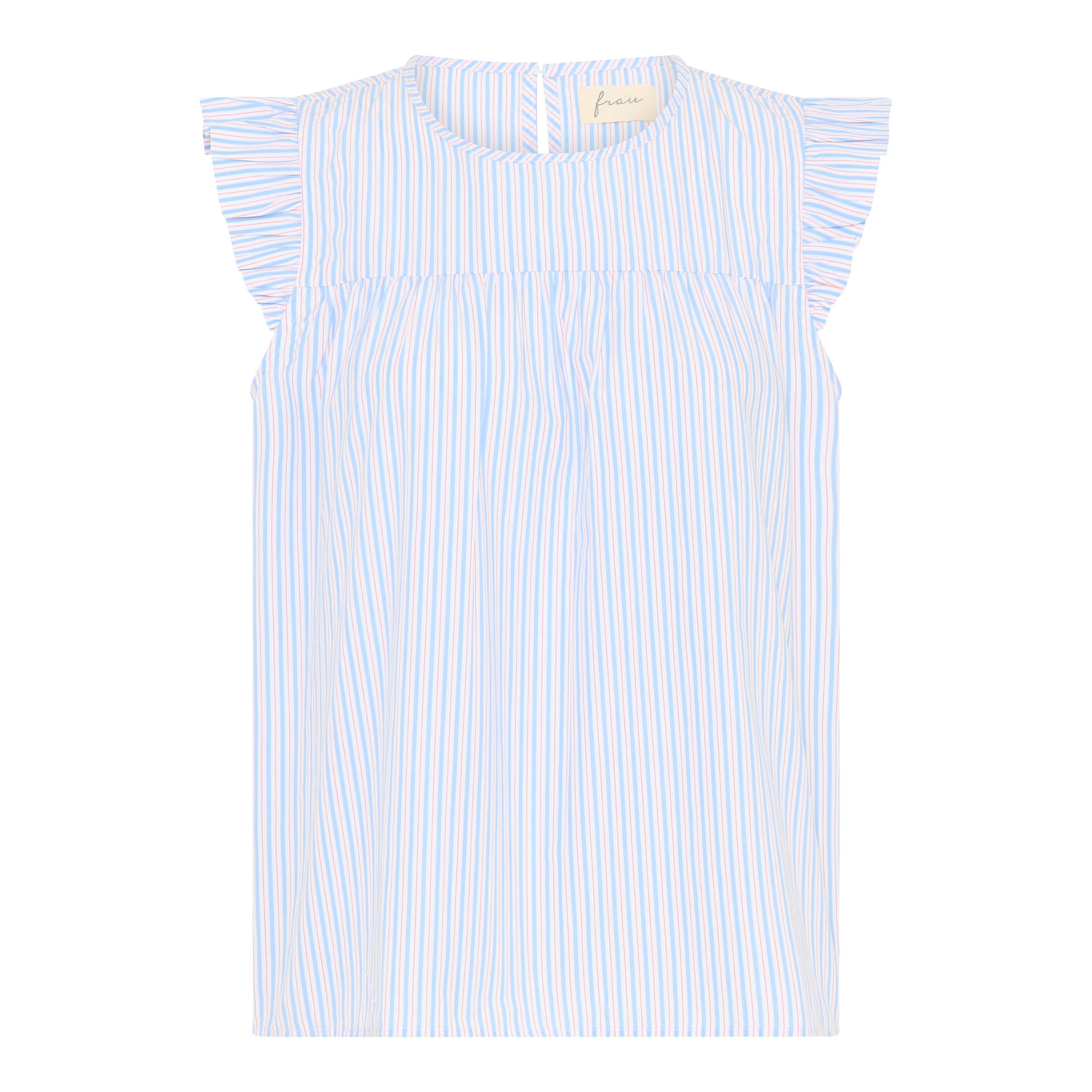 Frau Stockholm top BC Blue cameo stripe