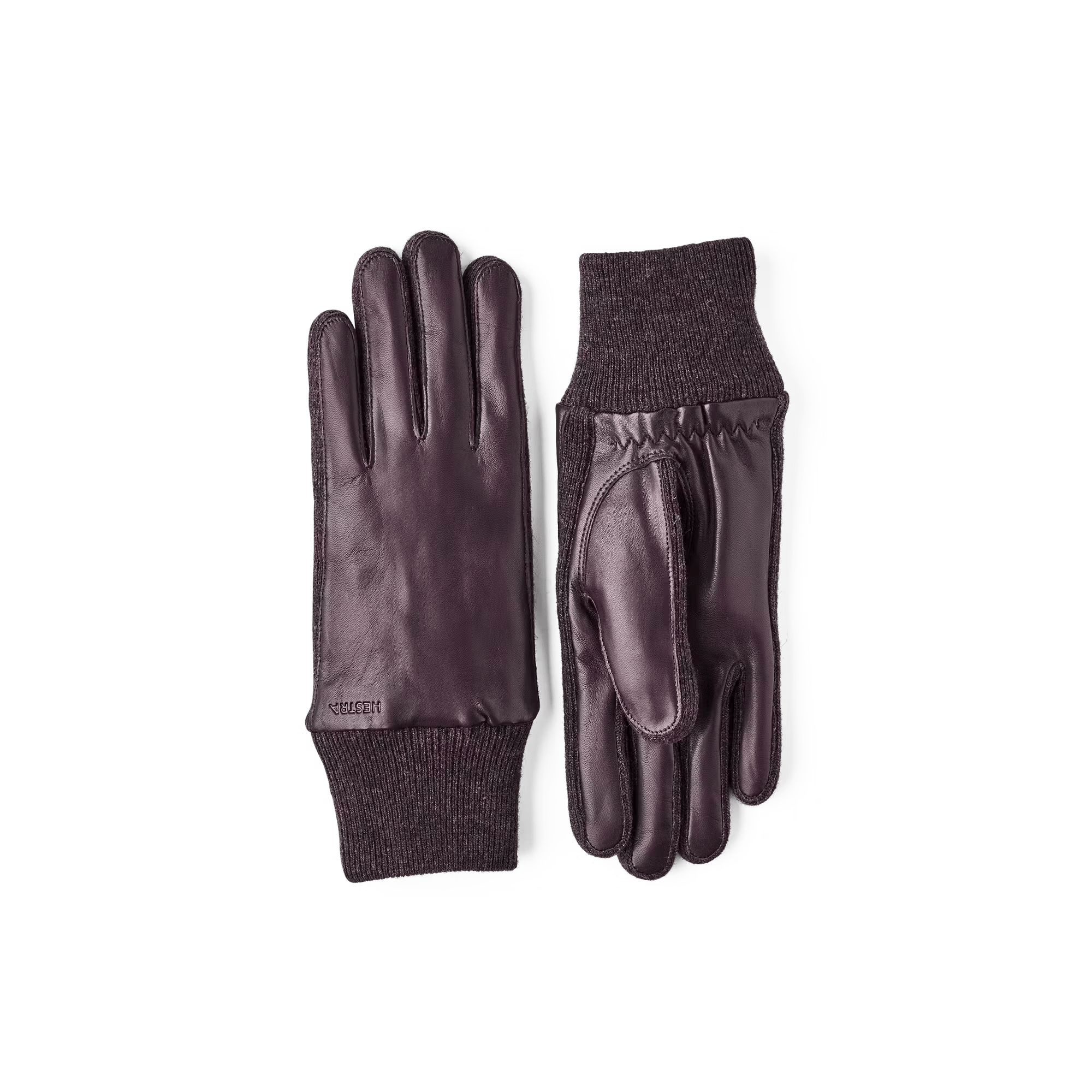 Hestra Jeanne handske Dark Plum