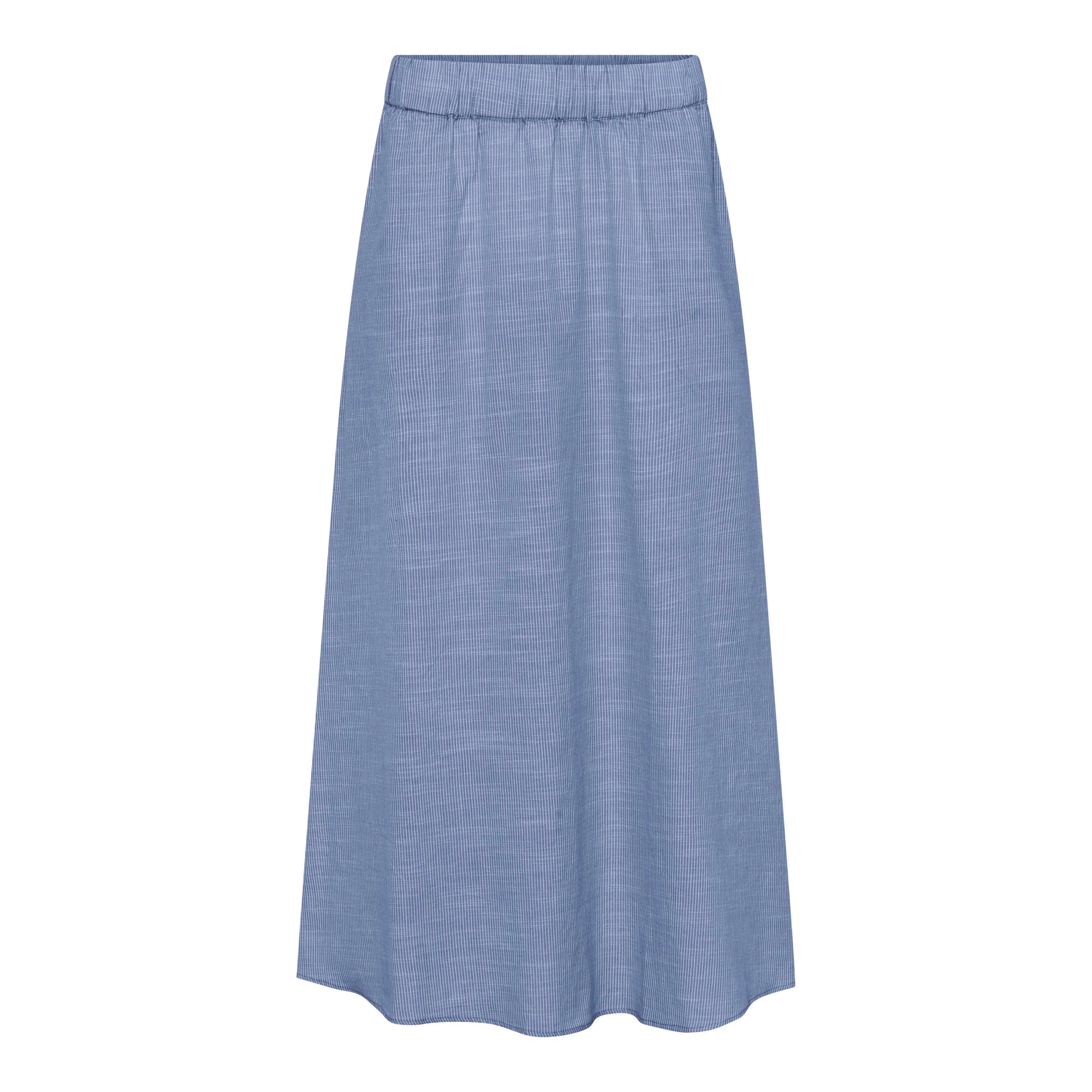 Frau Melbourne ankle Skirt Medium blue stripe