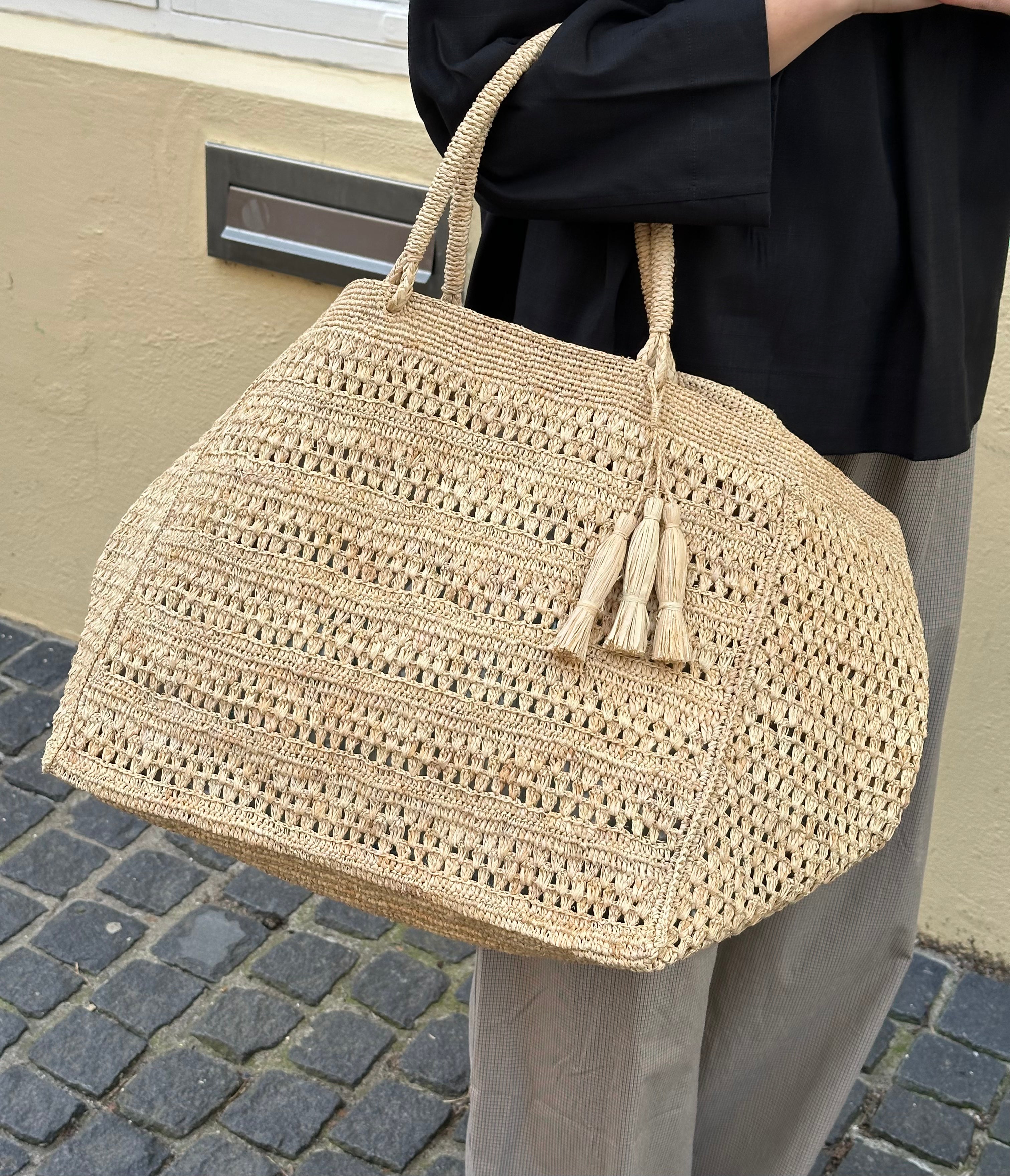 flet taske Tsara naturel
