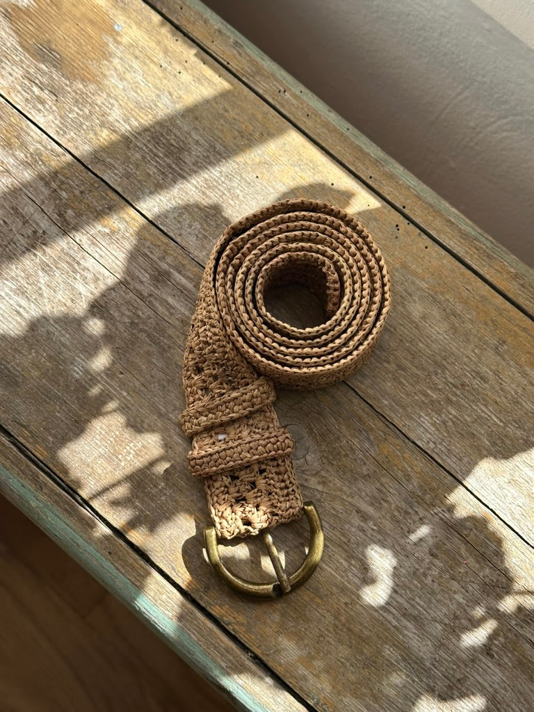 flettet bælte linen