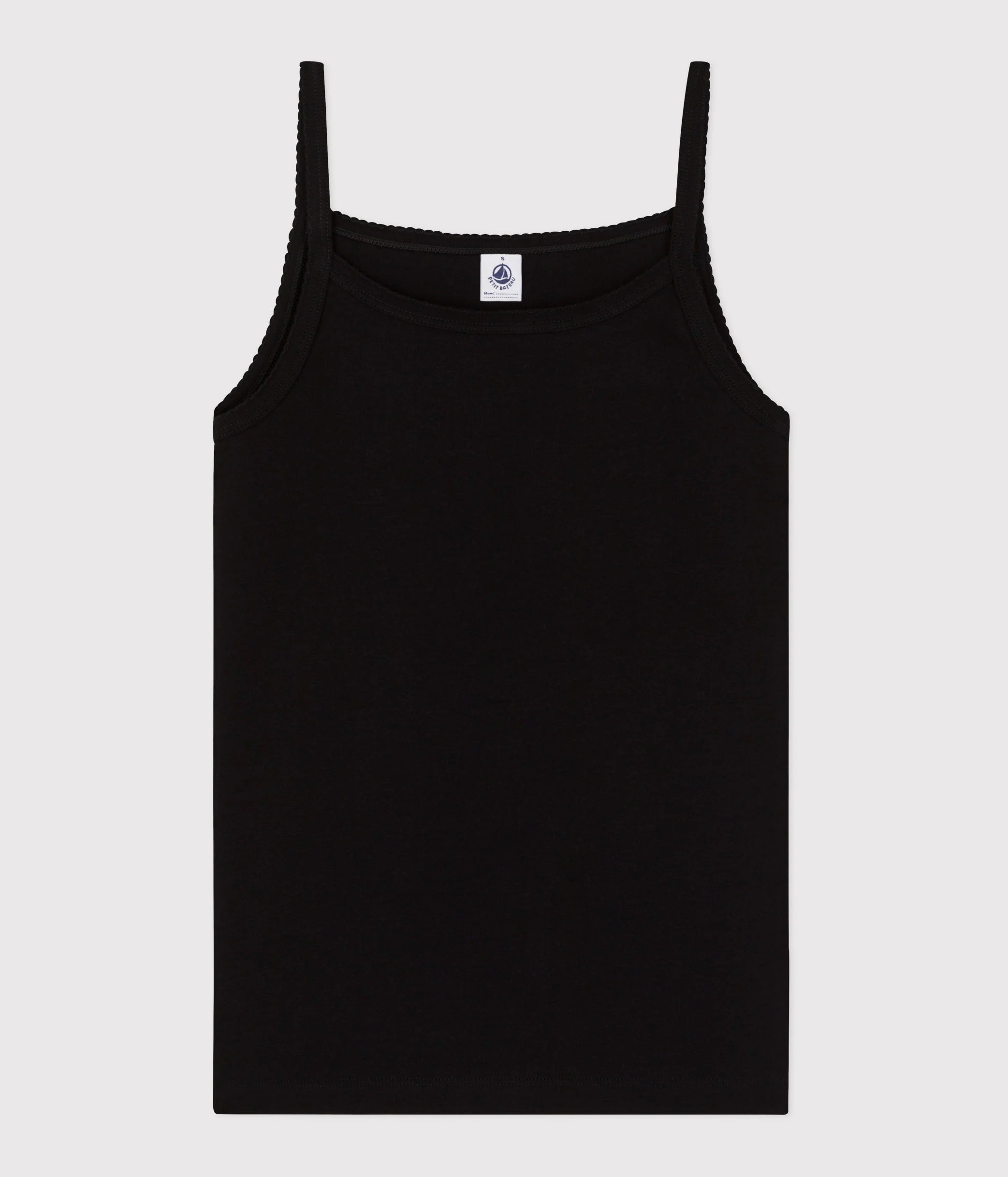 Petit Bateau LS tee sort pointelle