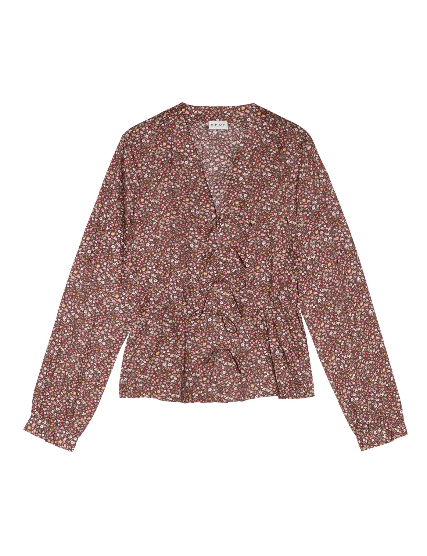 APOF Ninka shirt Antheia brown