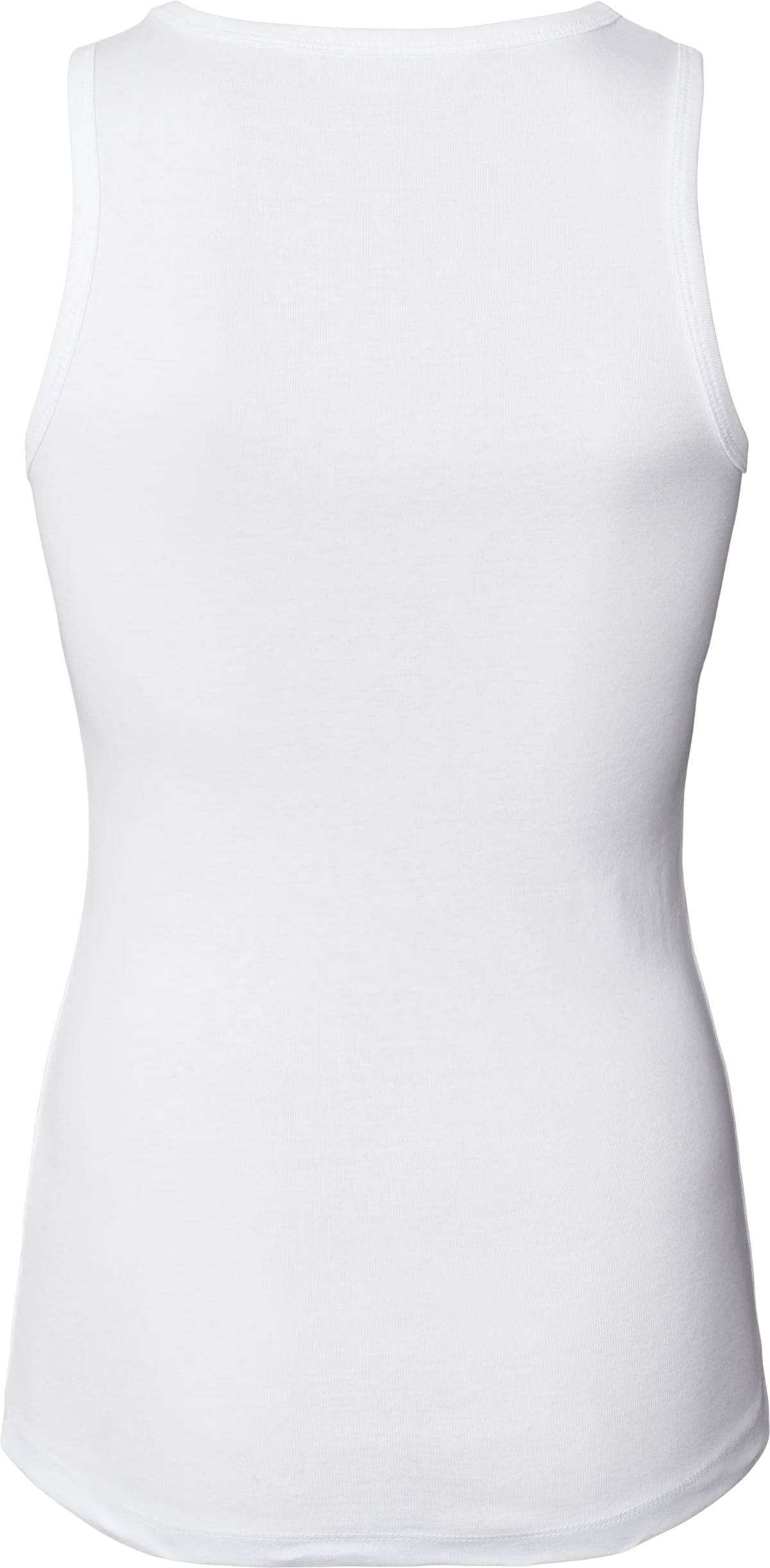 Gai + Lisva Alberte cotton 1x1 rib top hvid