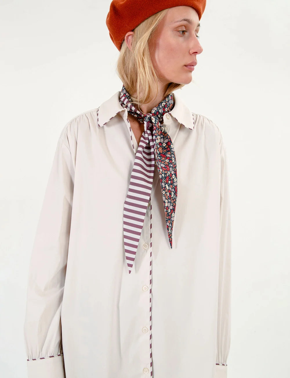 APOF Palma bandana Petal/wine
