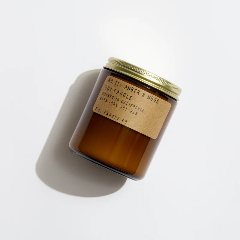 P.F. Candle standard duftlys Amber & Moss No. 11