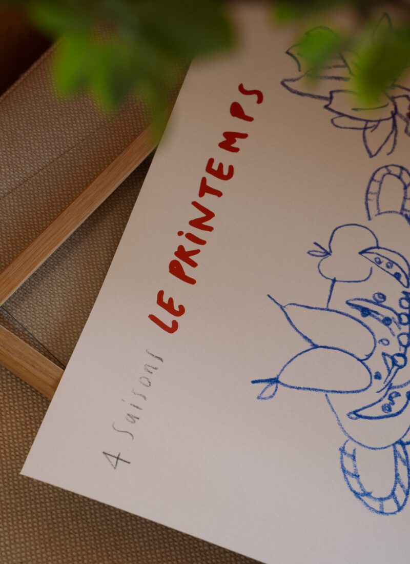 Another Art Project Le Printemps 30 x 40