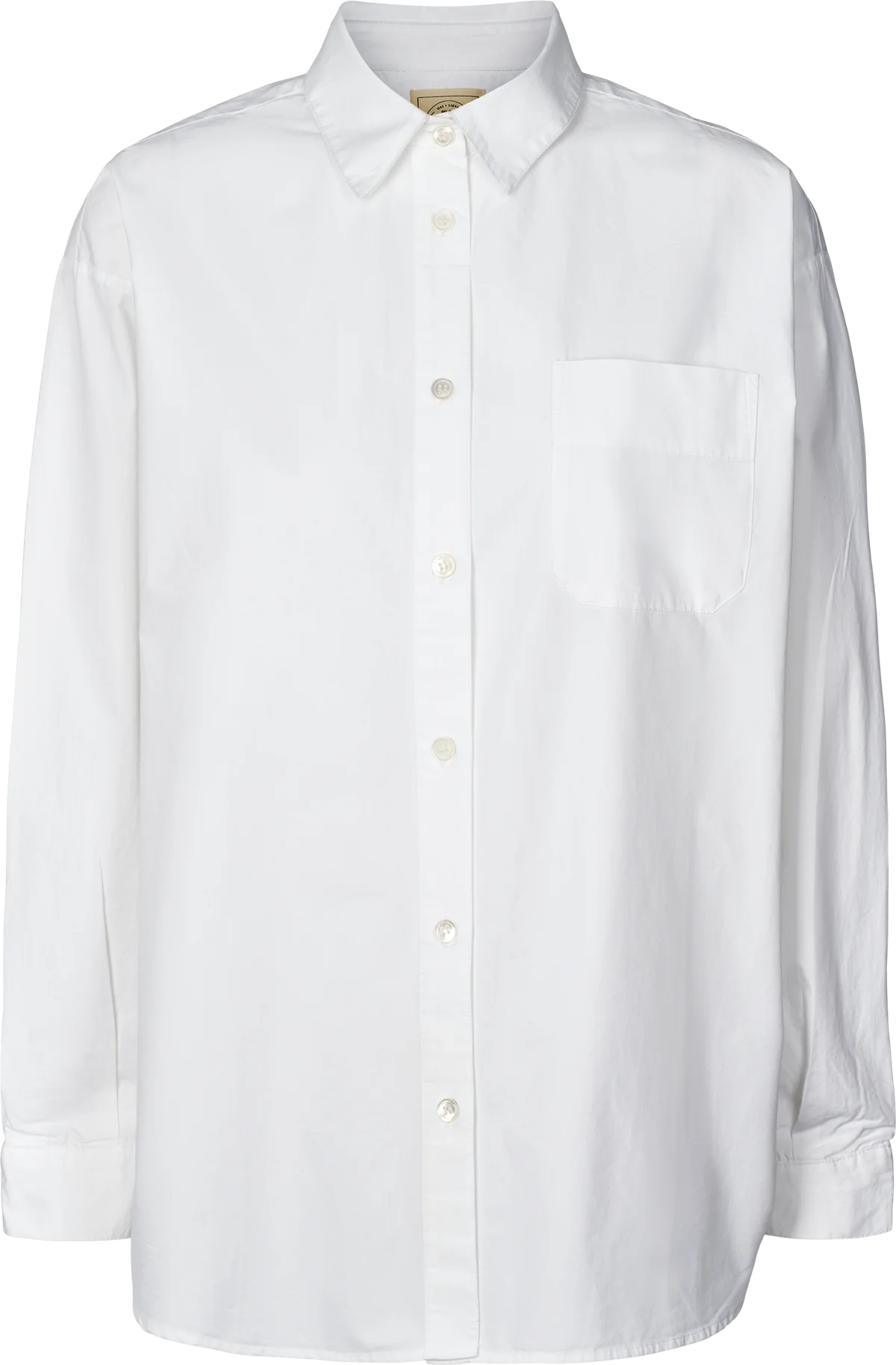Gai+Lisva Astrid L/S shirt poplin white