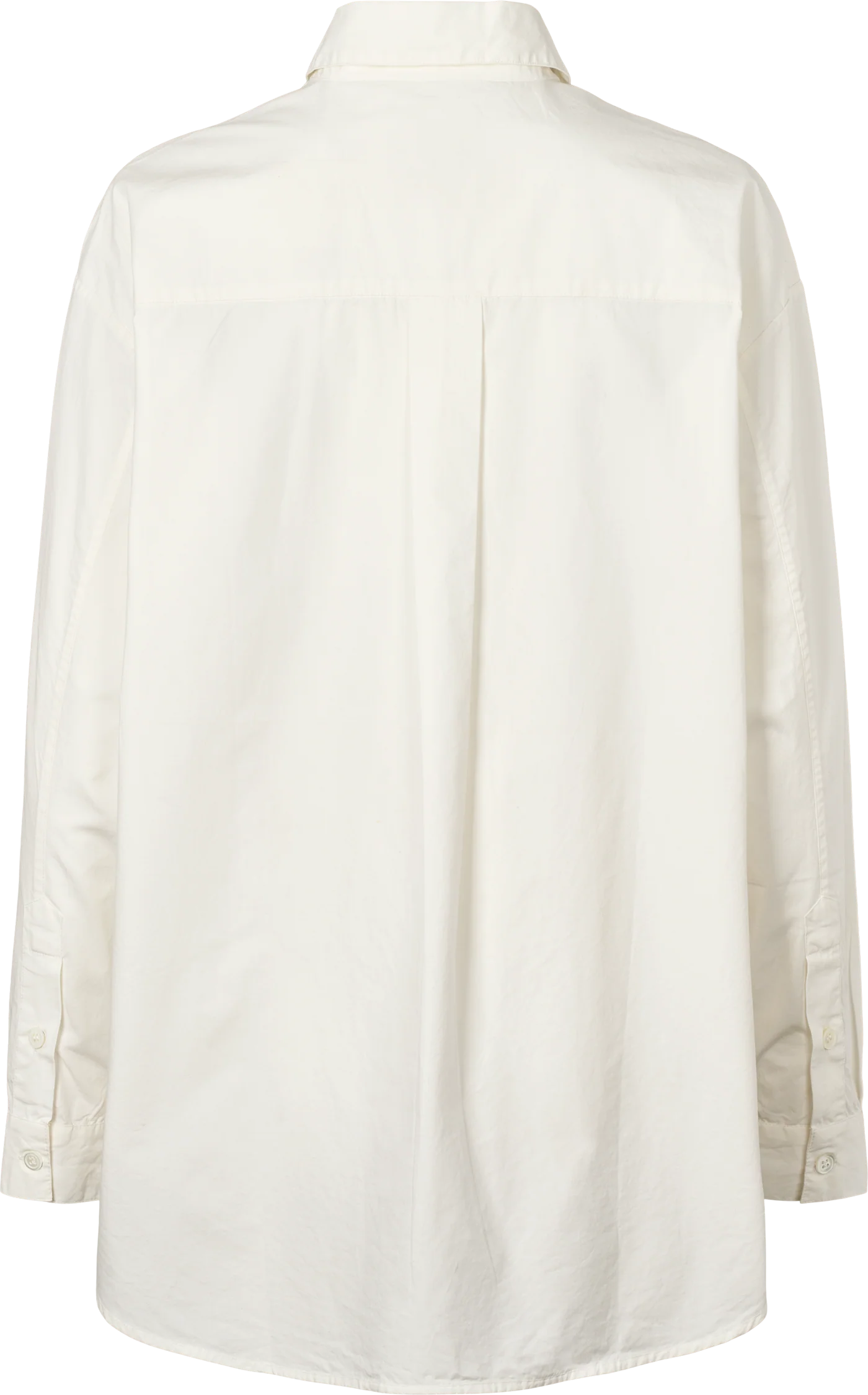 Gai+Lisva Astrid L/S shirt poplin whisper white