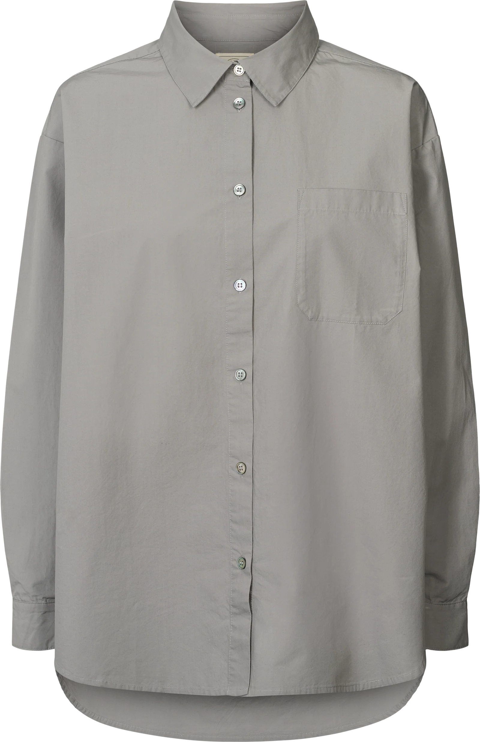 Gai+Lisva Astrid LS poplin shirt Monument