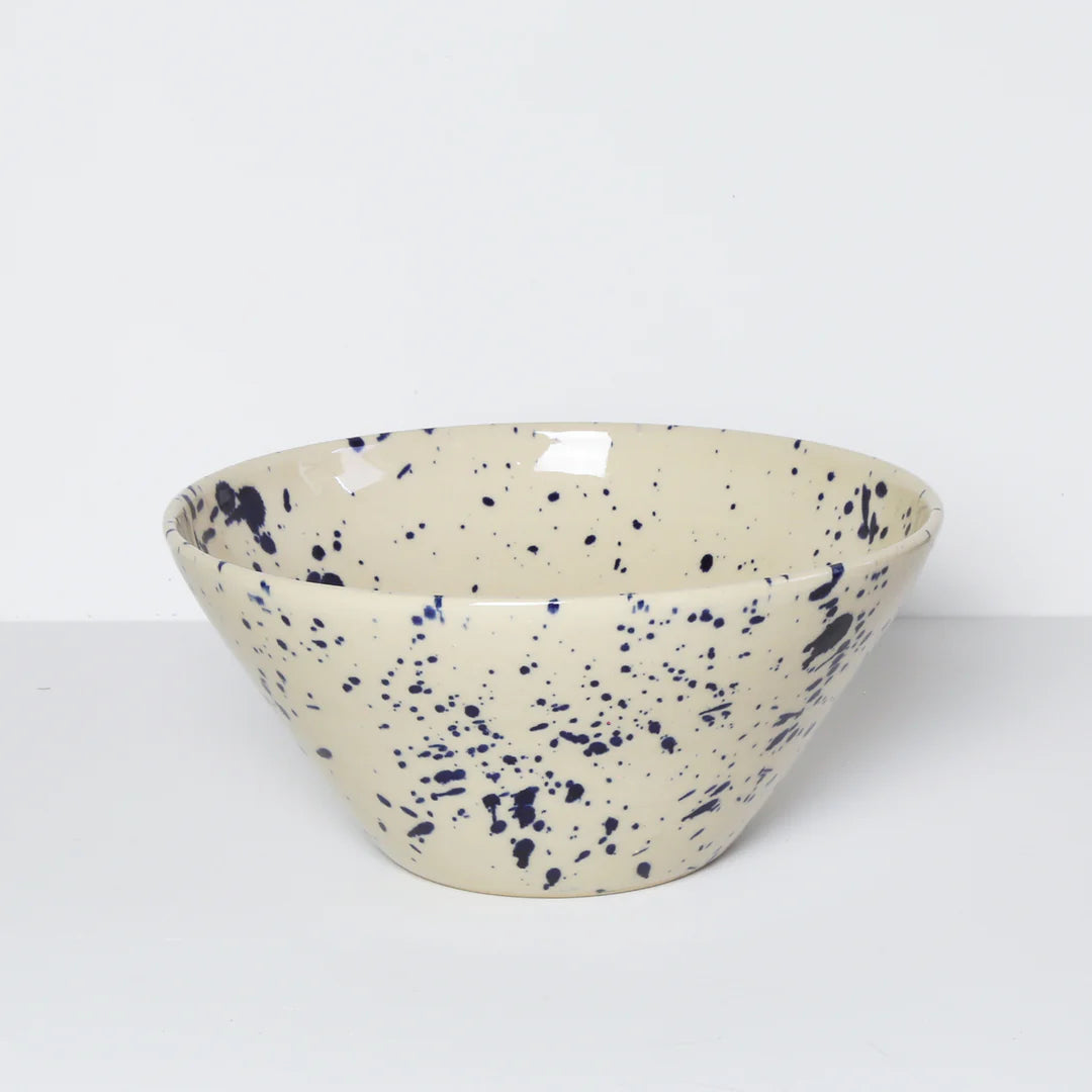 Bornholms Keramikfabrik Medium bowl Blue Splash