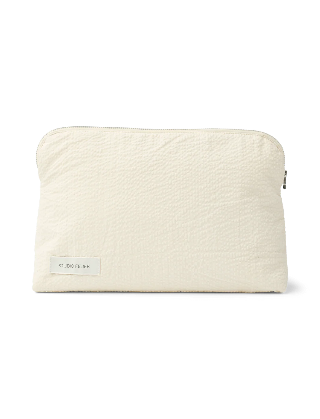 Studio Feder Celia toilettaske seersucker undyed