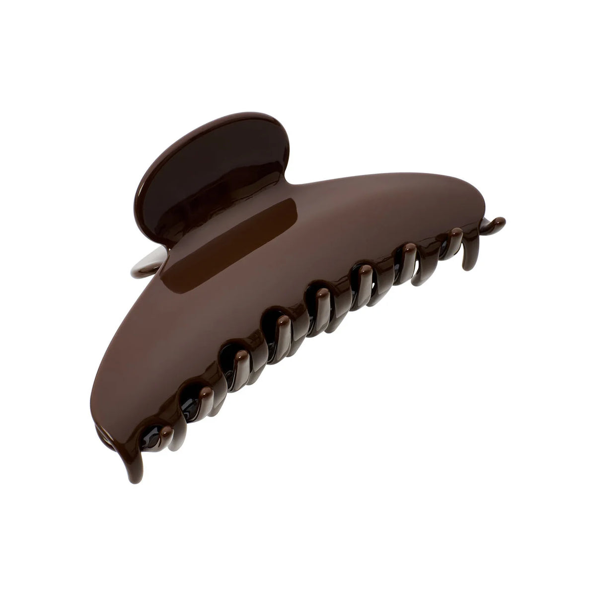 grande carver hårklemme chocolate