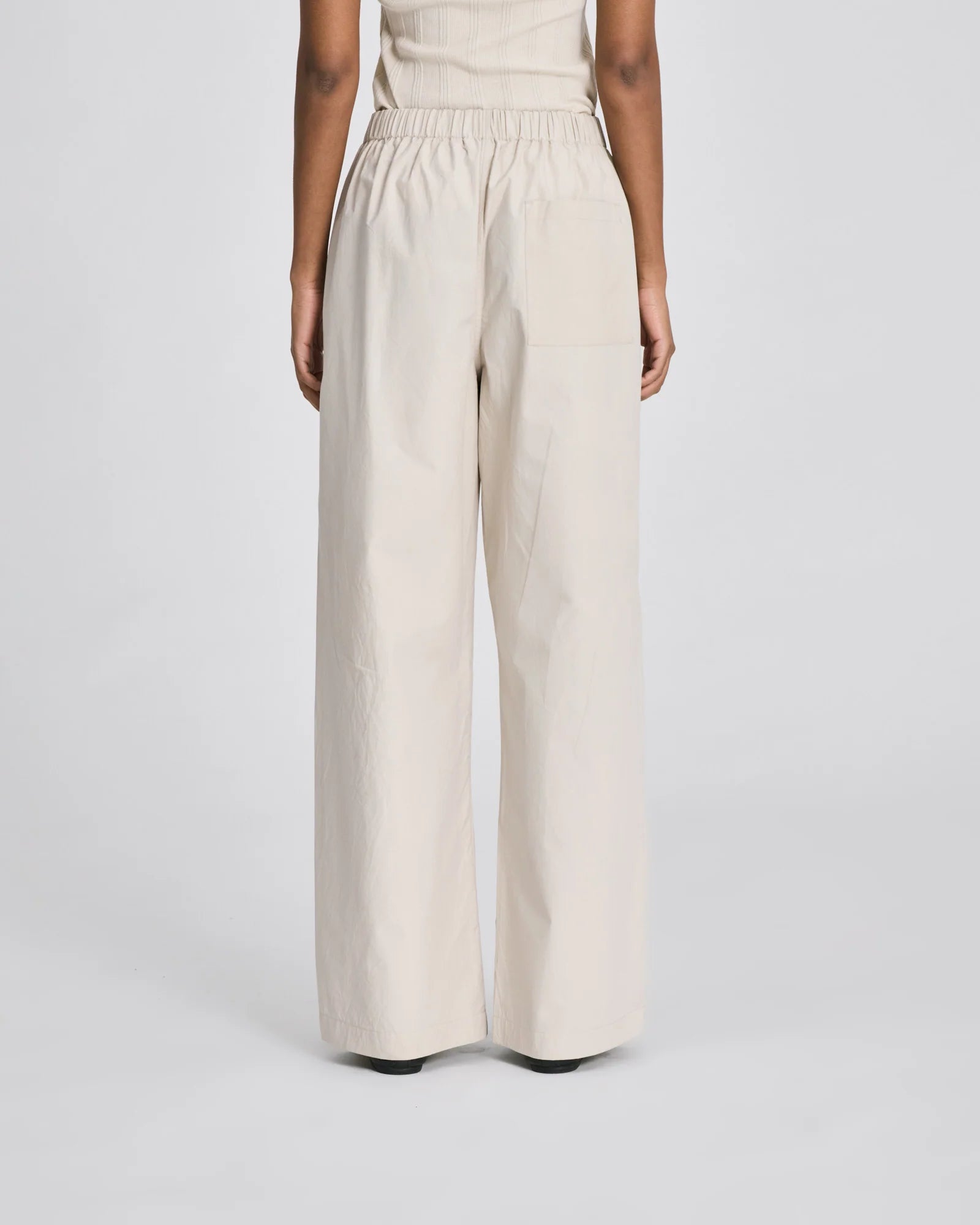 Gai+Lisva Christine poplin pants Ancient grey