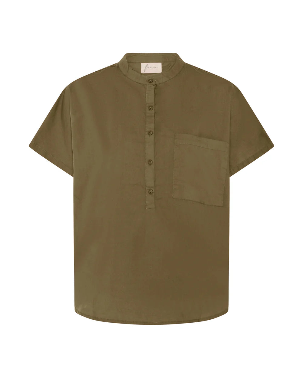 FRAU Colombo ss top Military Olive