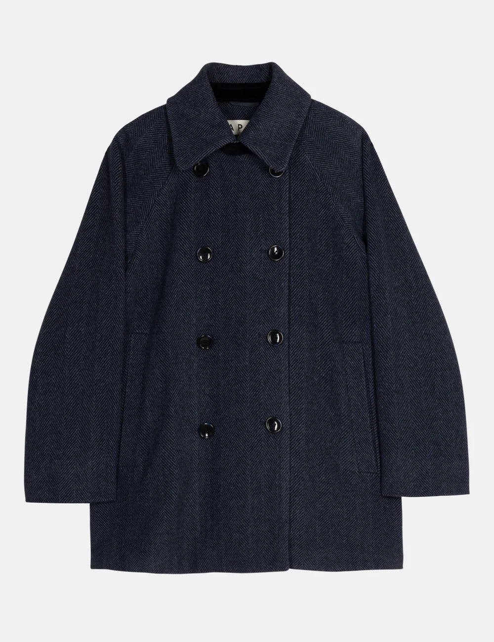APOF Drew jacket Herringbone blue