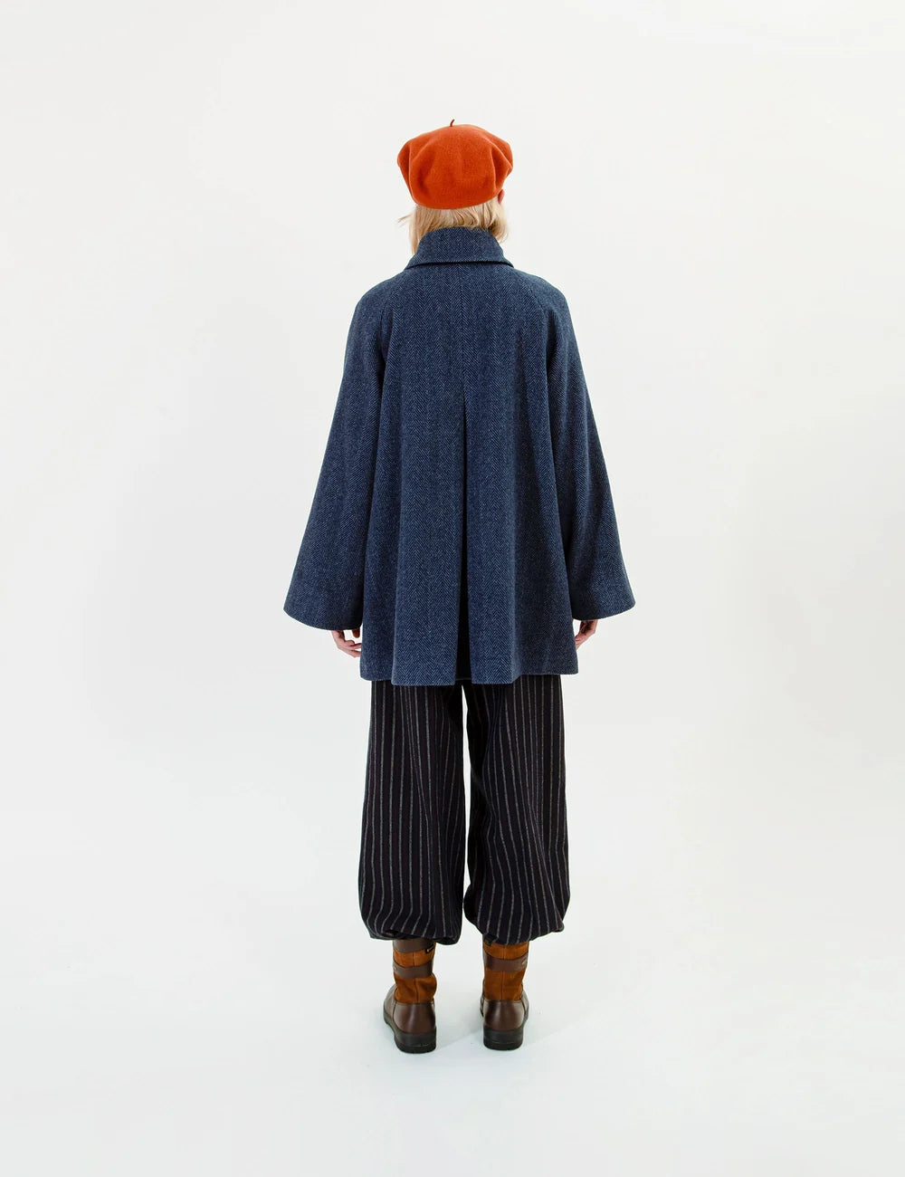 APOF Drew jacket Herringbone blue