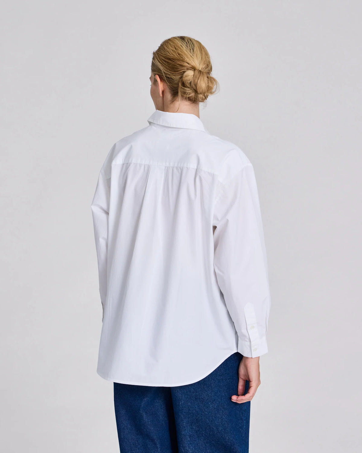 Gai+Lisva Eva LS poplin shirt Hvid