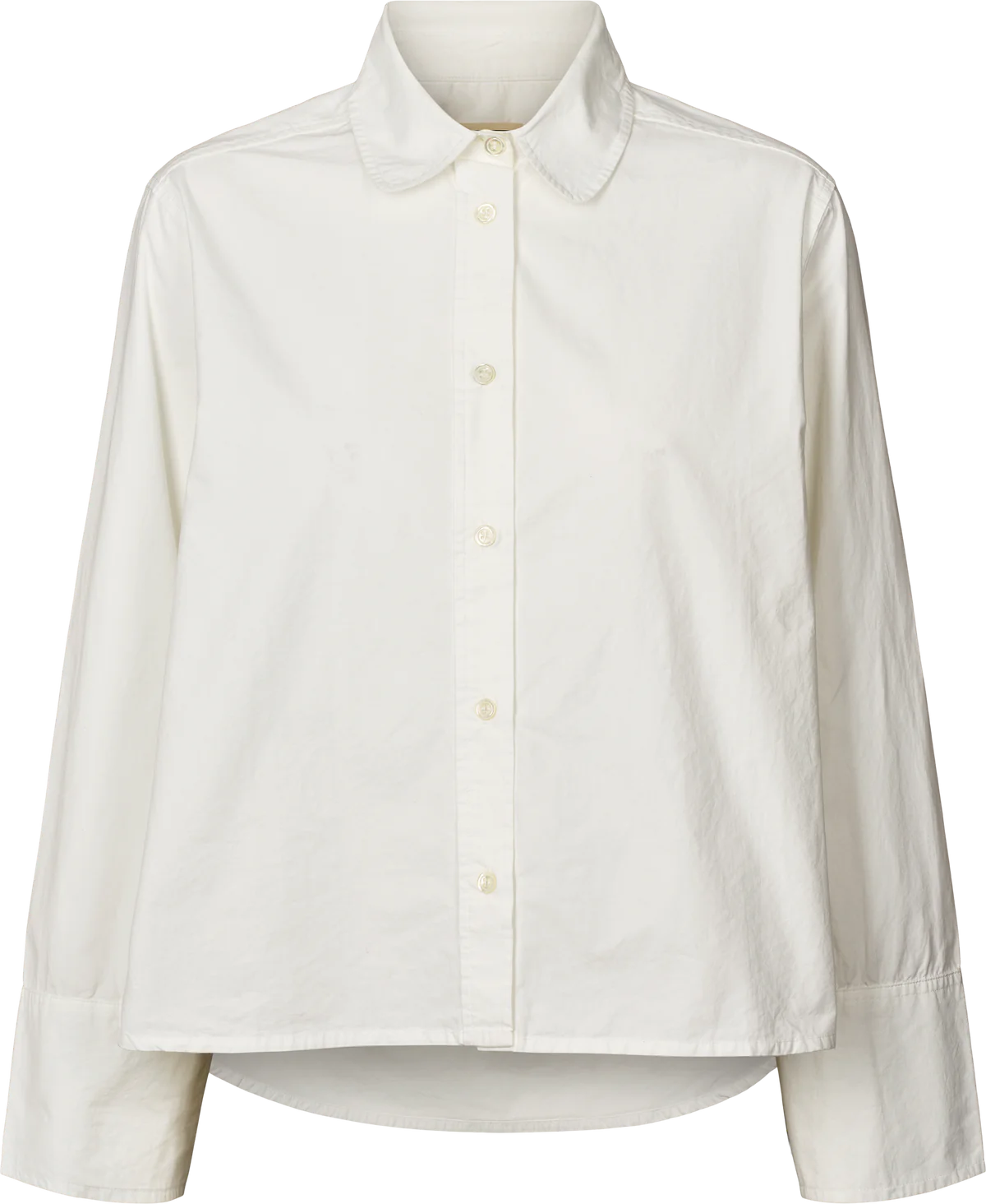 Gai+Lisva Flora shirt poplin Whisper white