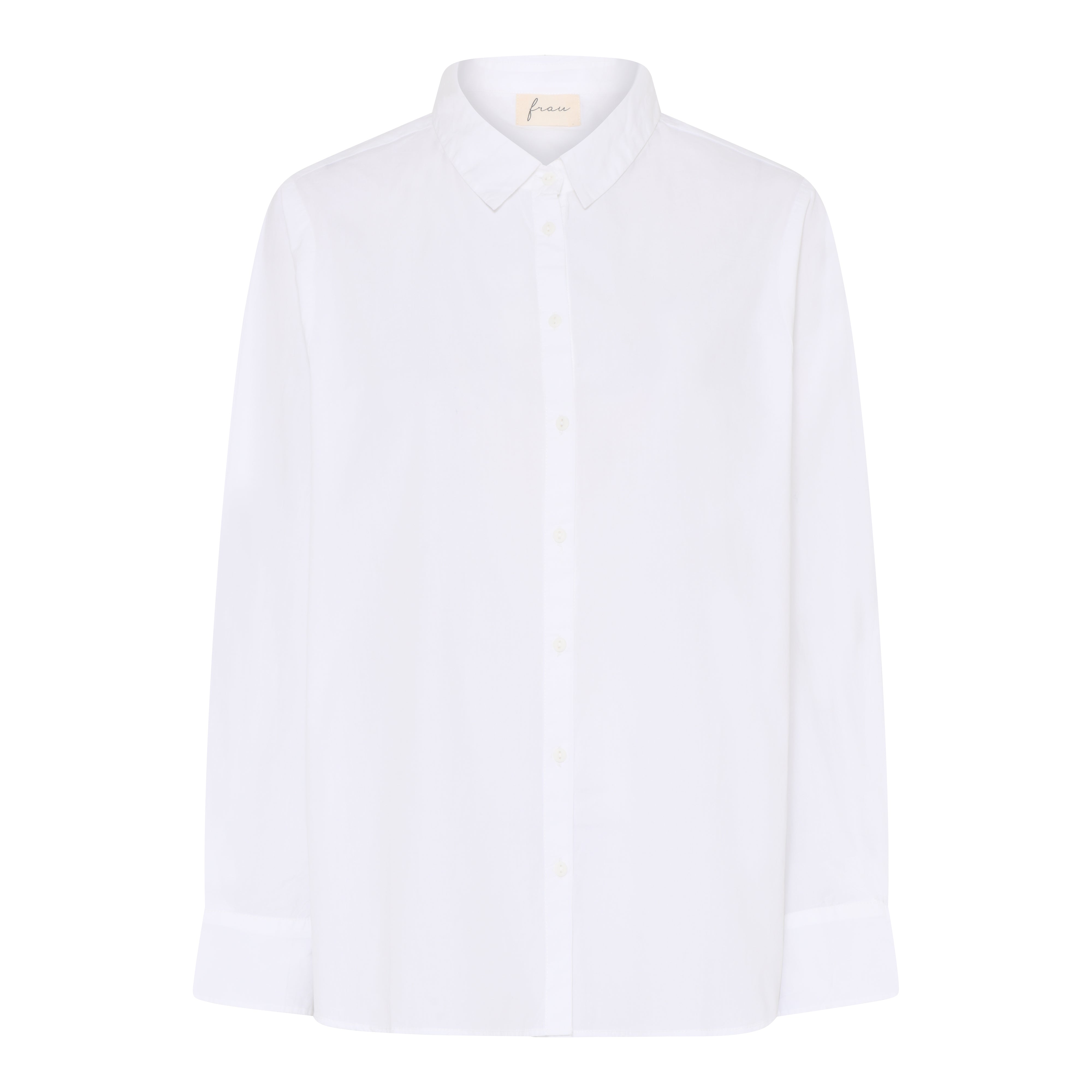 Frau Dhaka ls shirt bright white
