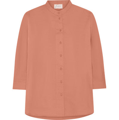 Frau Seoul short shirt Cameo brown