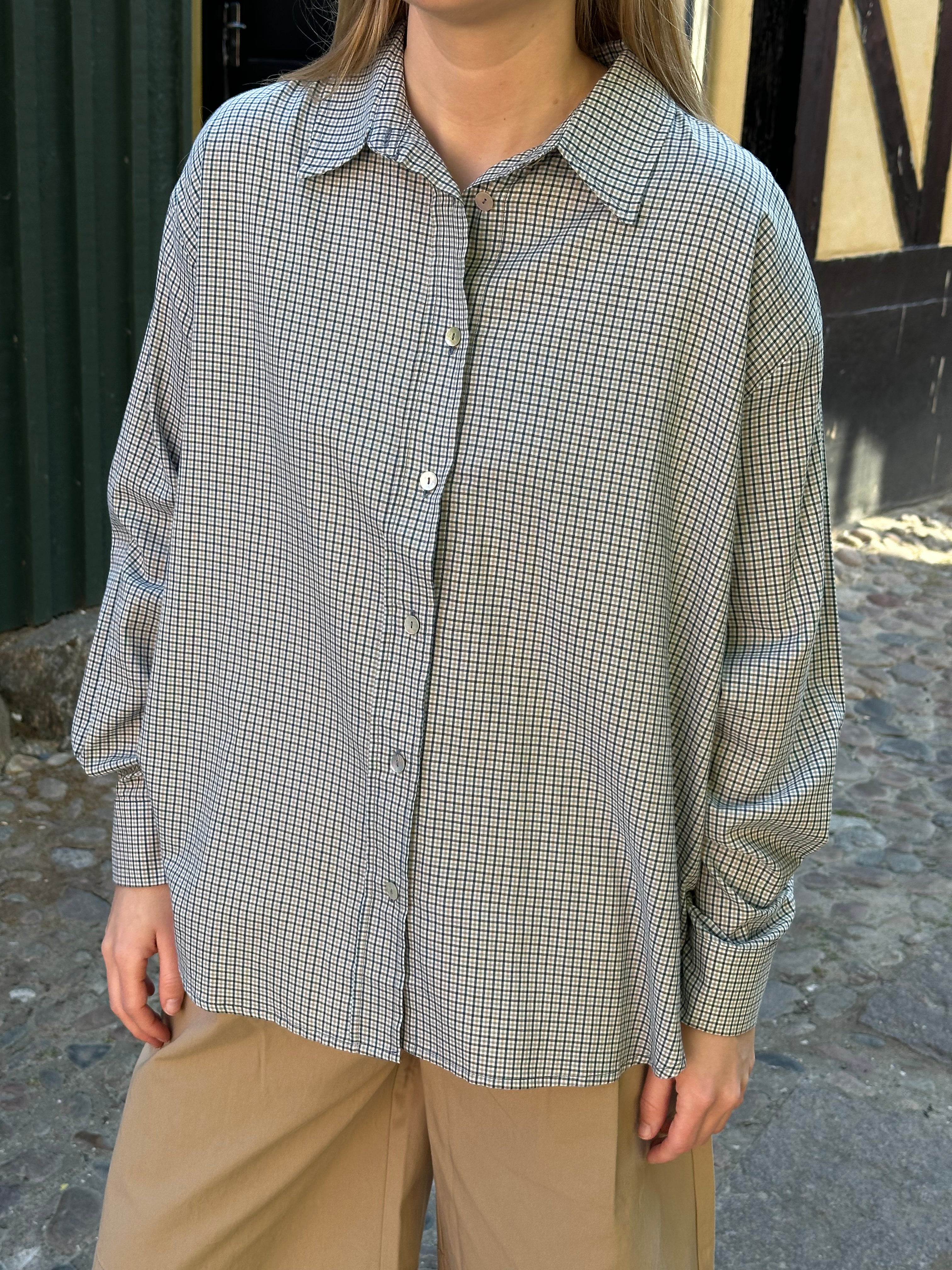 Mati Mati Pablo LS loose shirt M.M. tern