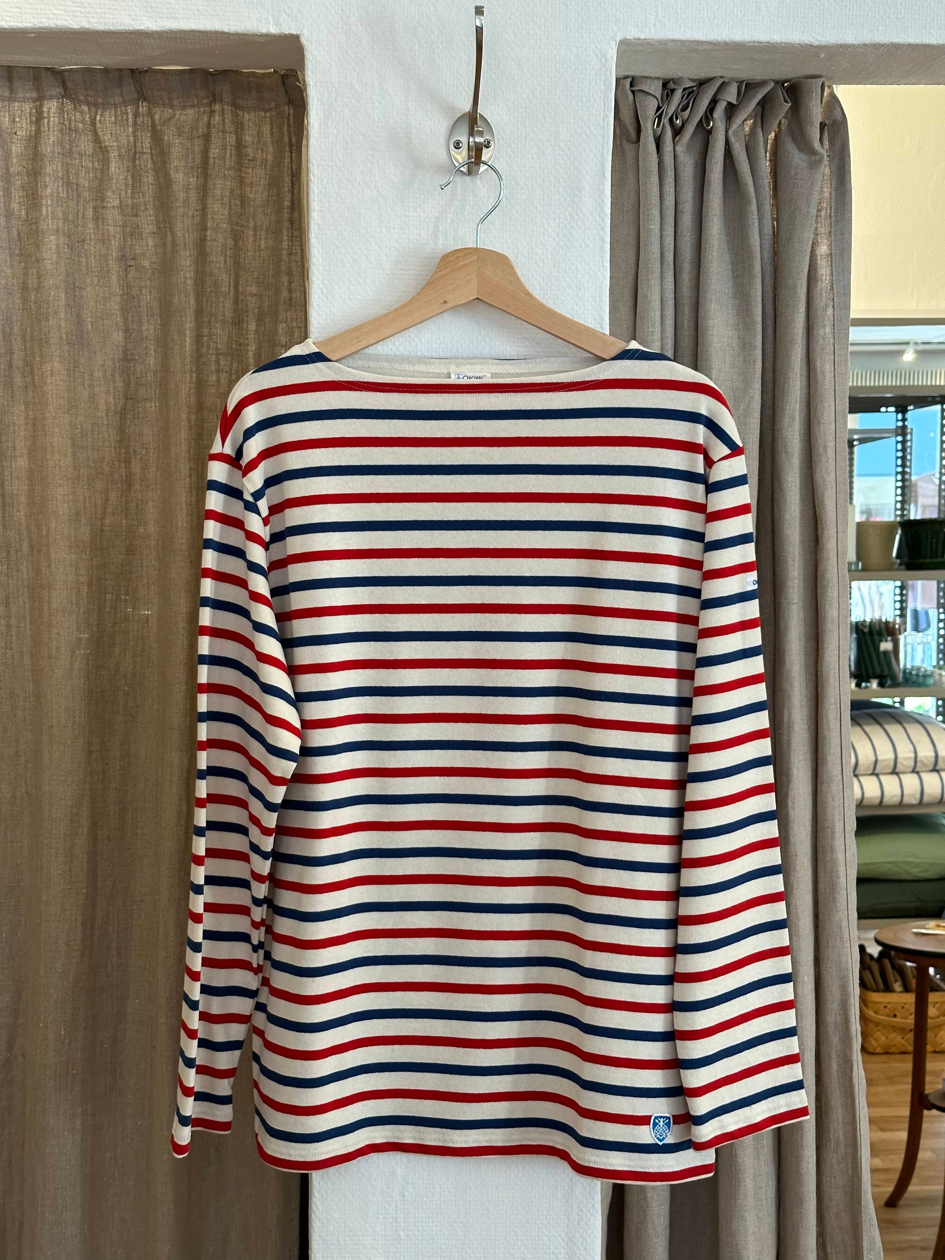 Orcival unisex bluse tricolore
