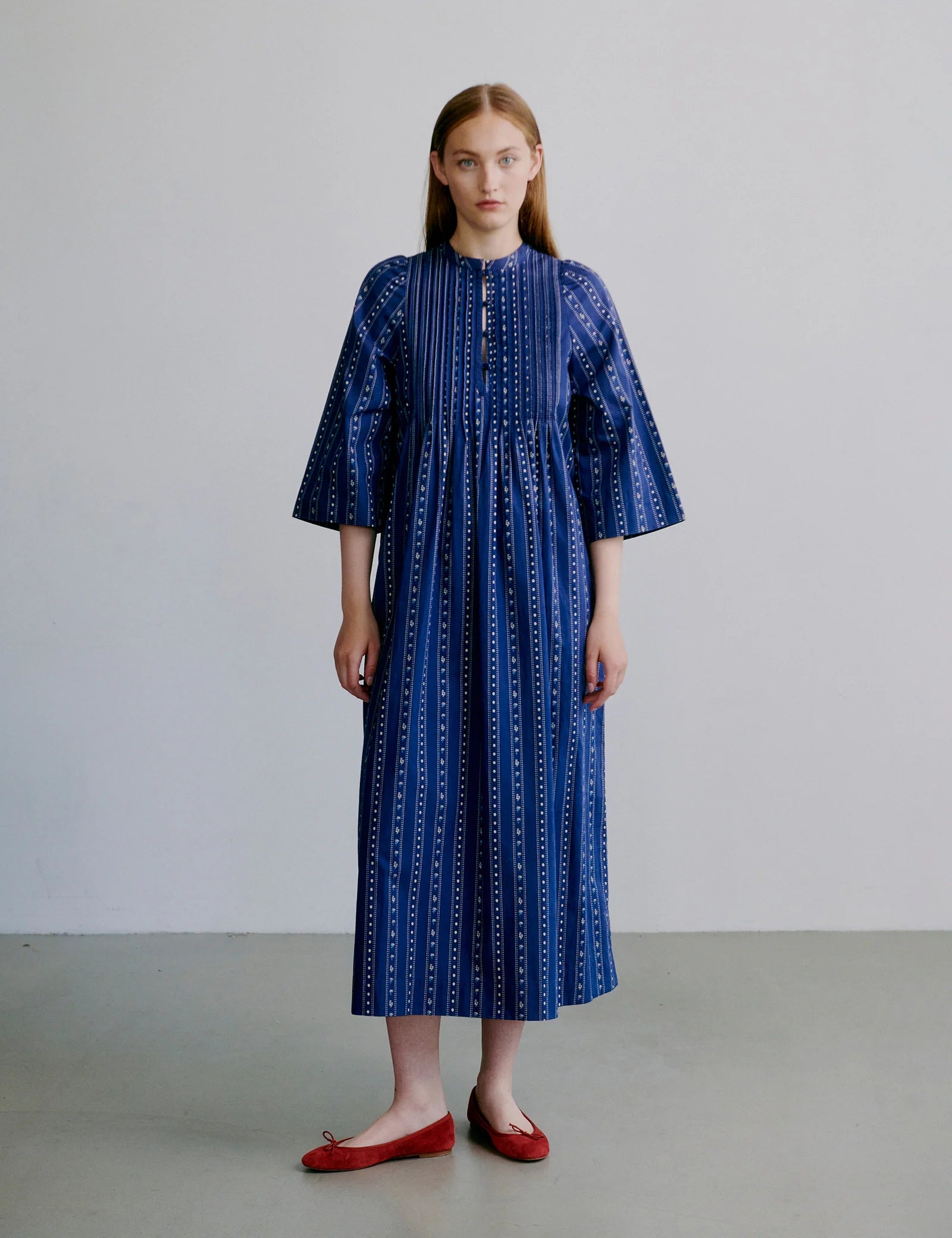 APOF Ingrid dress Belle blue