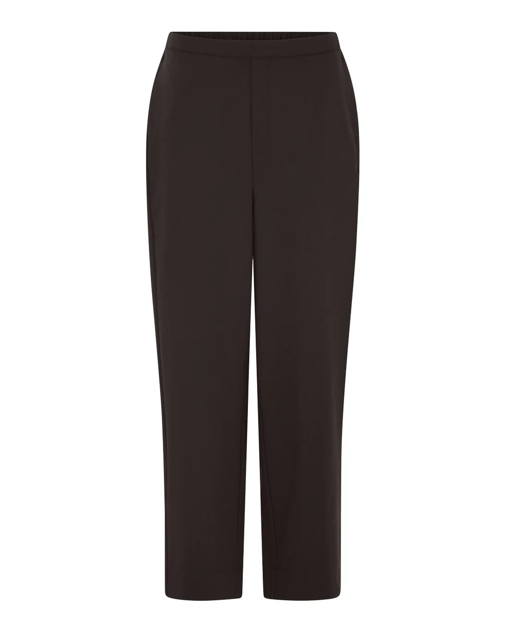 Frau New Melbourne light wool ankle pant Chocolate torte