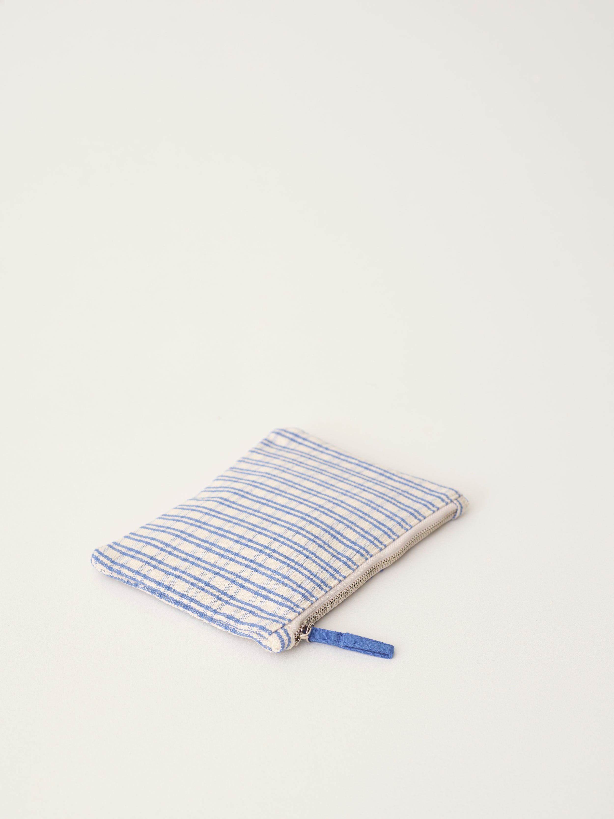 Stilleben Pouch checked blue