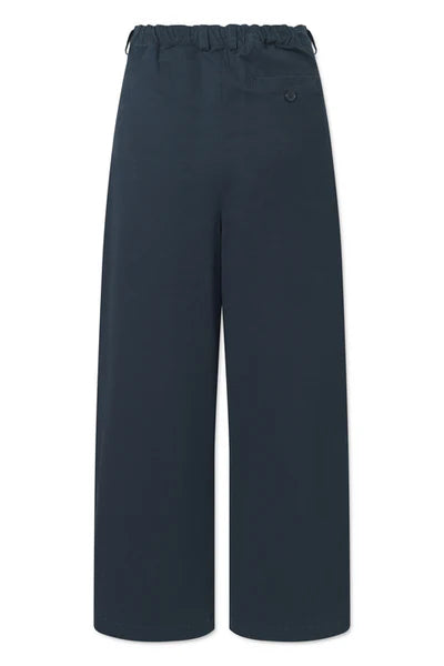 Rue de Tokyo Prudie pre dyed twill dark navy